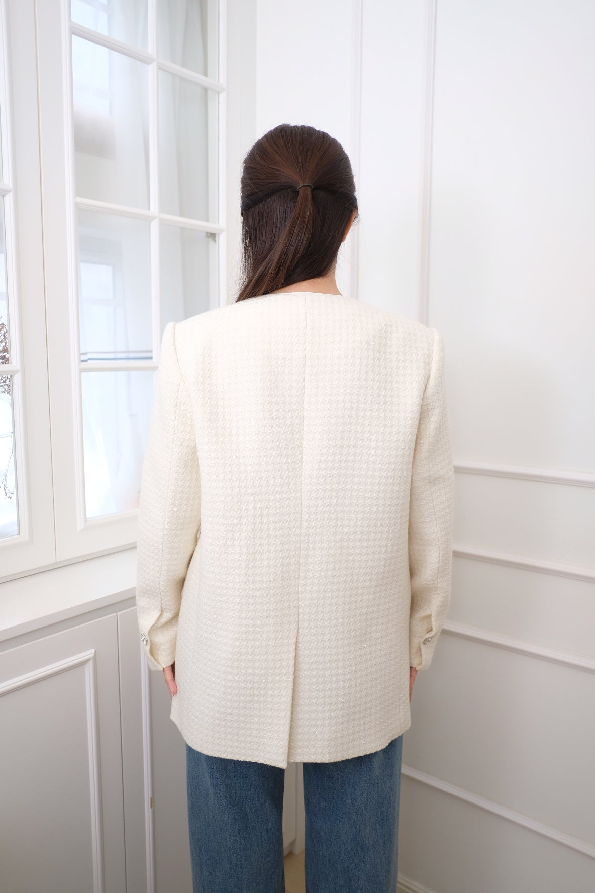 【LE ZANS BRAND COLLECTION】Chic Minimalist Blazer [J0133]