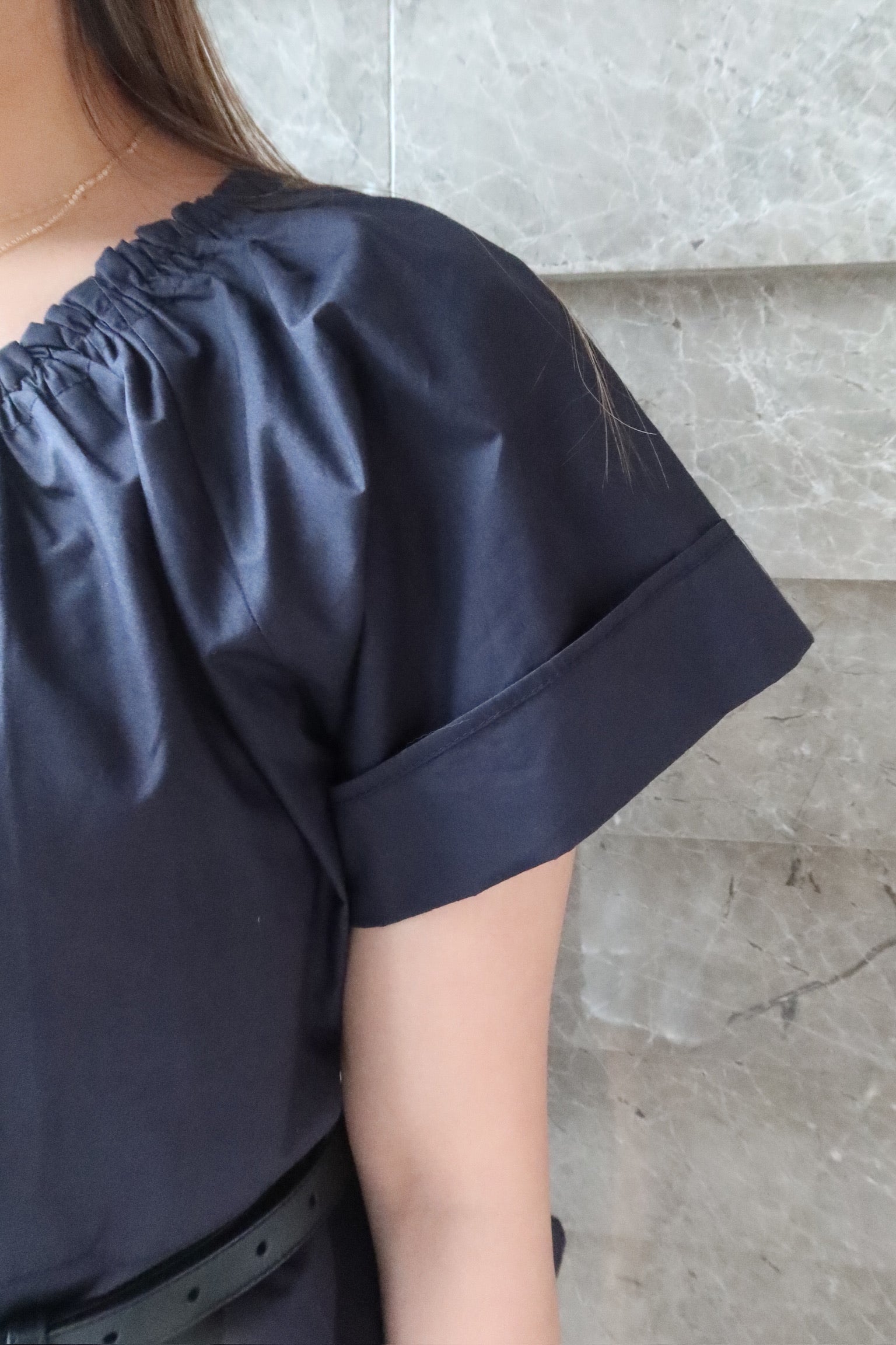 Summer Ruffle Blouse [T0157]