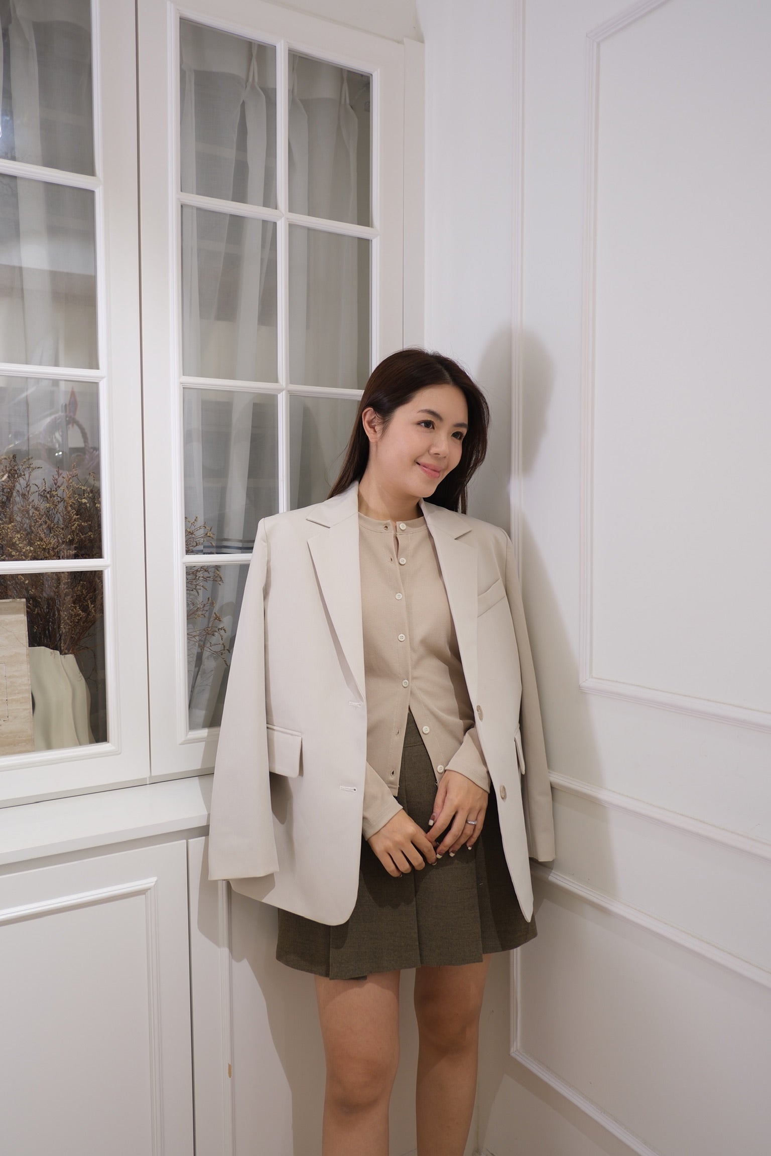 Classic Charm Suit Blazer [J0126]