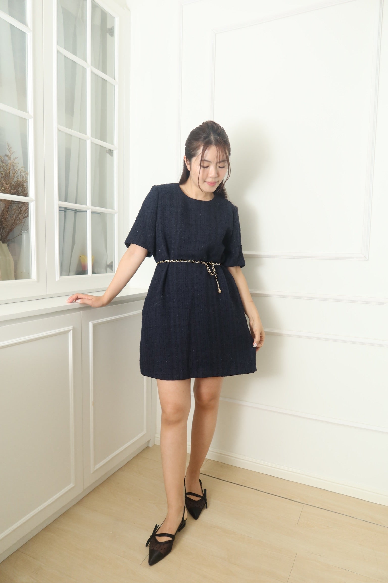 Graceful Knit Dress [OPS0144]