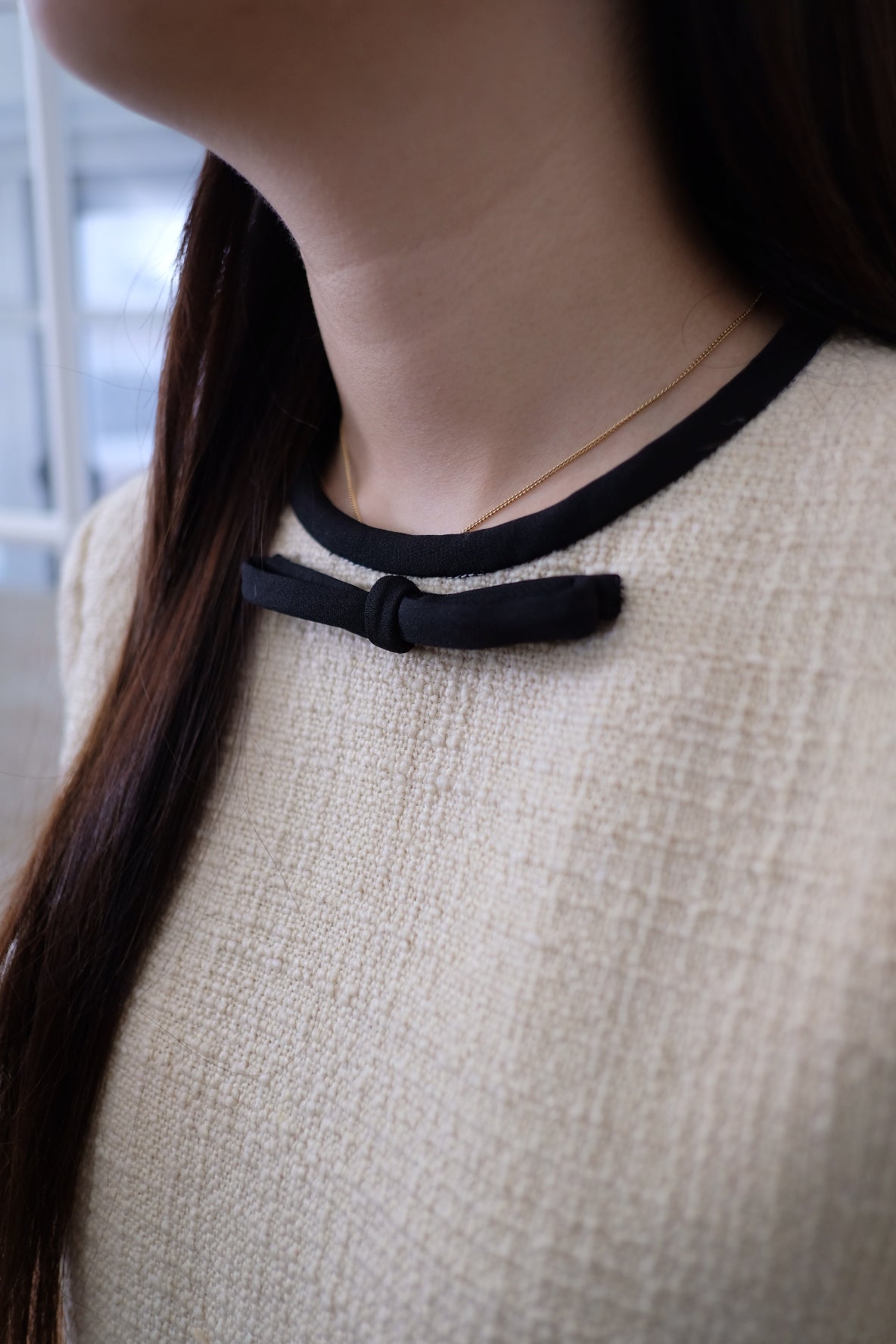 【LE ZANS BRAND COLLECTION】Chic Bowtie Dress [OPS0177]