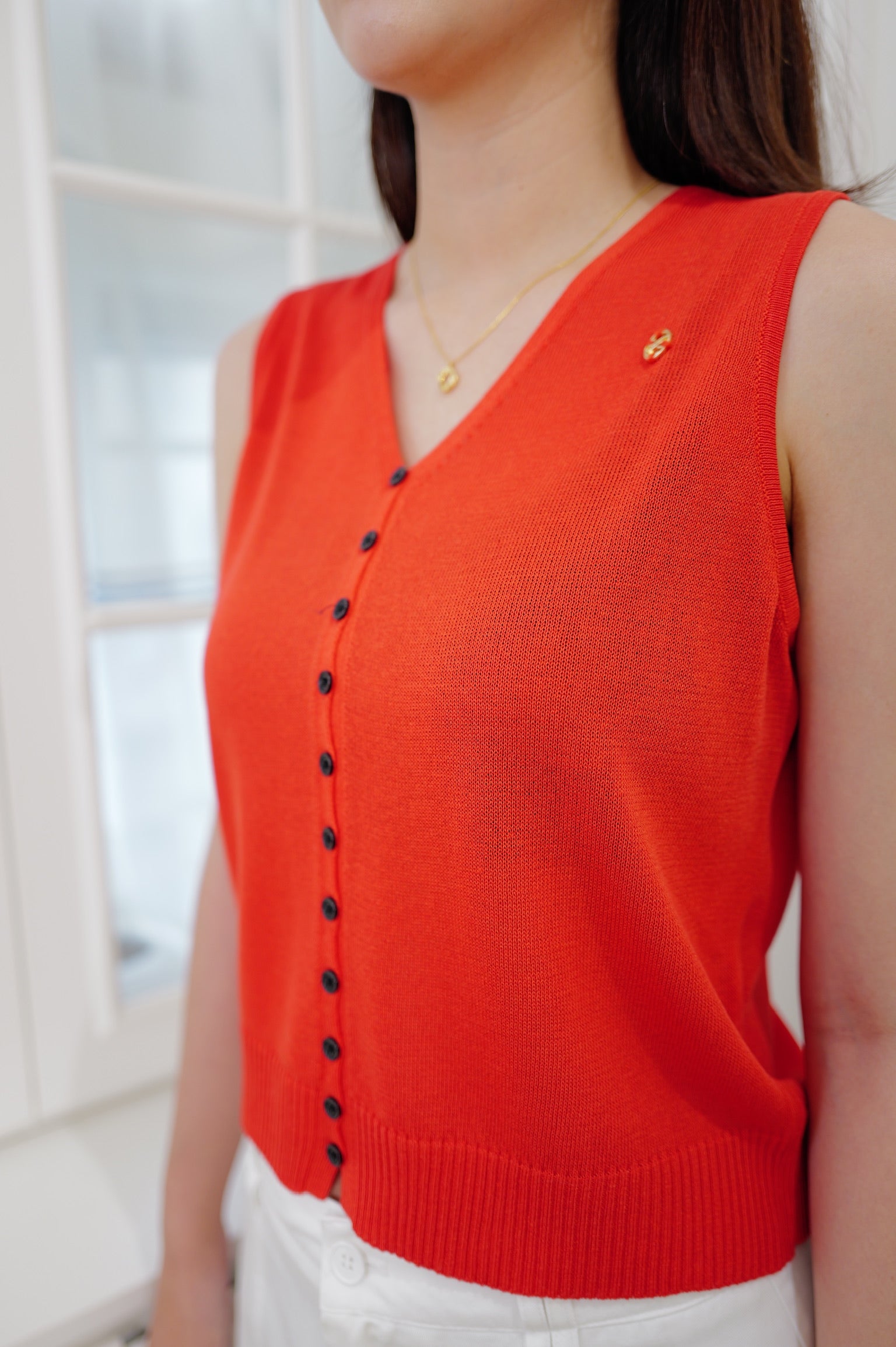 【LE ZANS BRAND COLLECTION】Everyday Knit Vest [J0136]