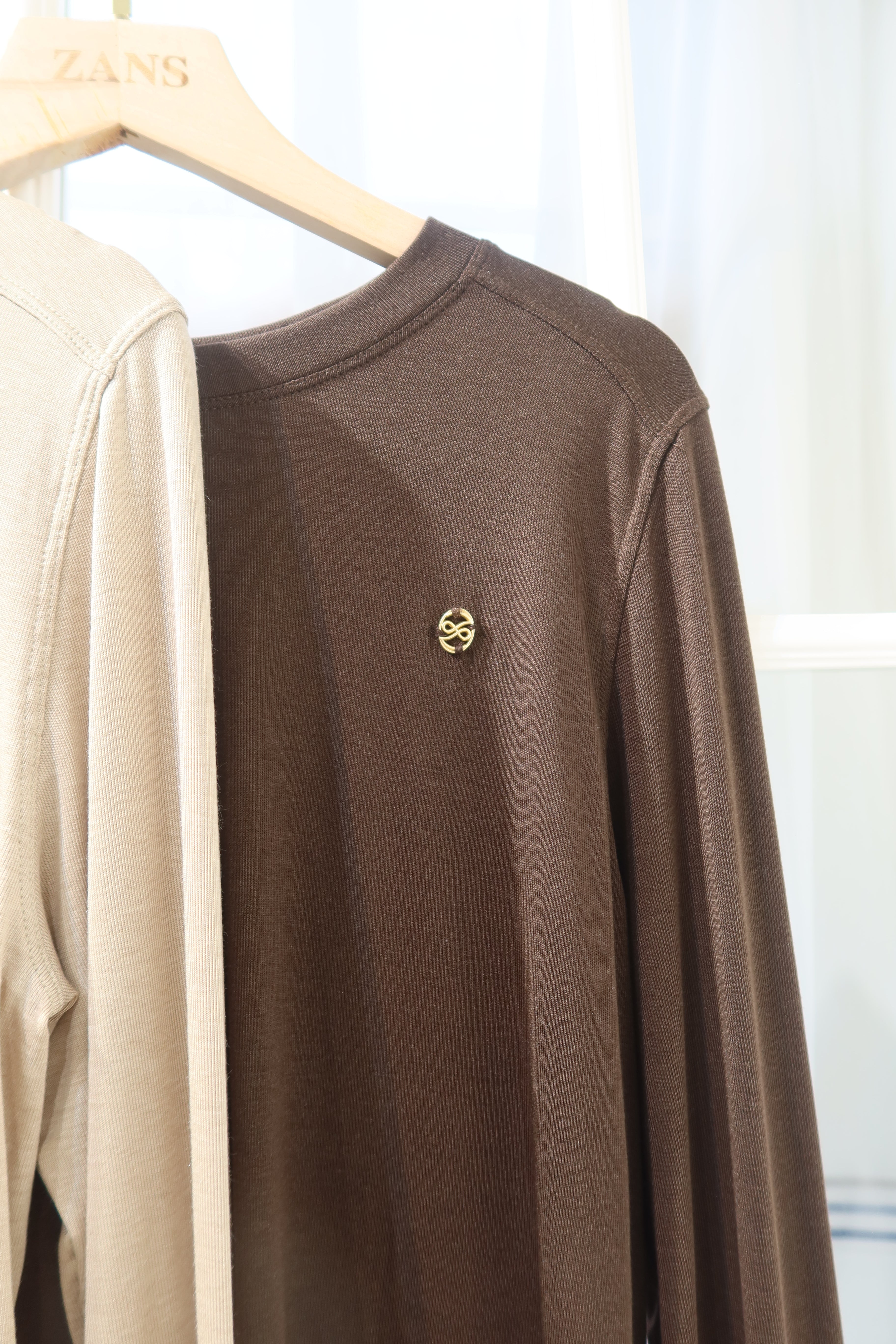 【LE ZANS BRAND COLLECTION】LuxeLayer Essentials (47%天絲，5%羊毛) [T0233]