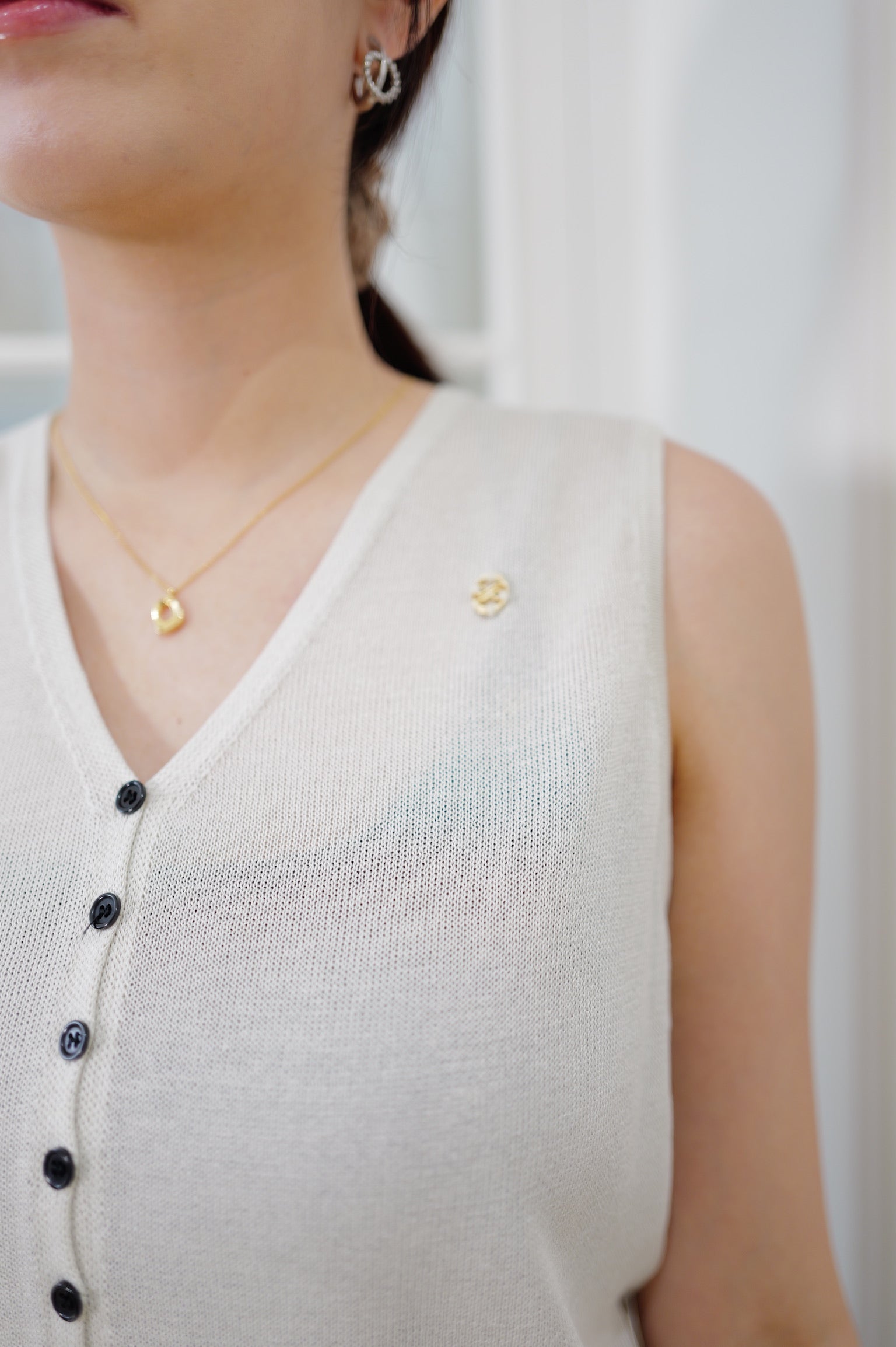 【LE ZANS BRAND COLLECTION】Everyday Knit Vest [J0136]