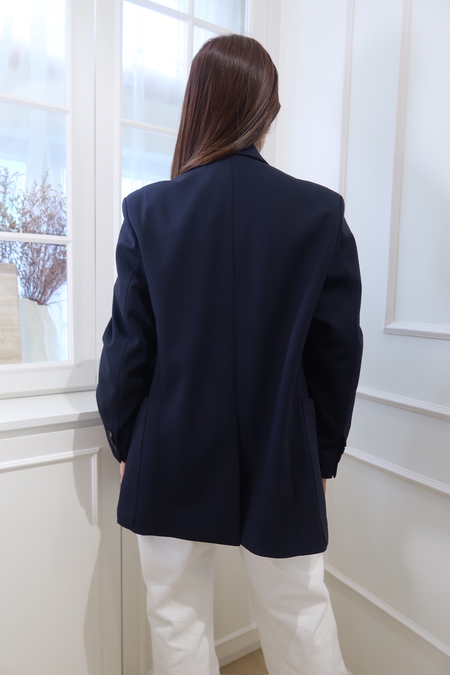 Classic Navy Blazer [J0110]