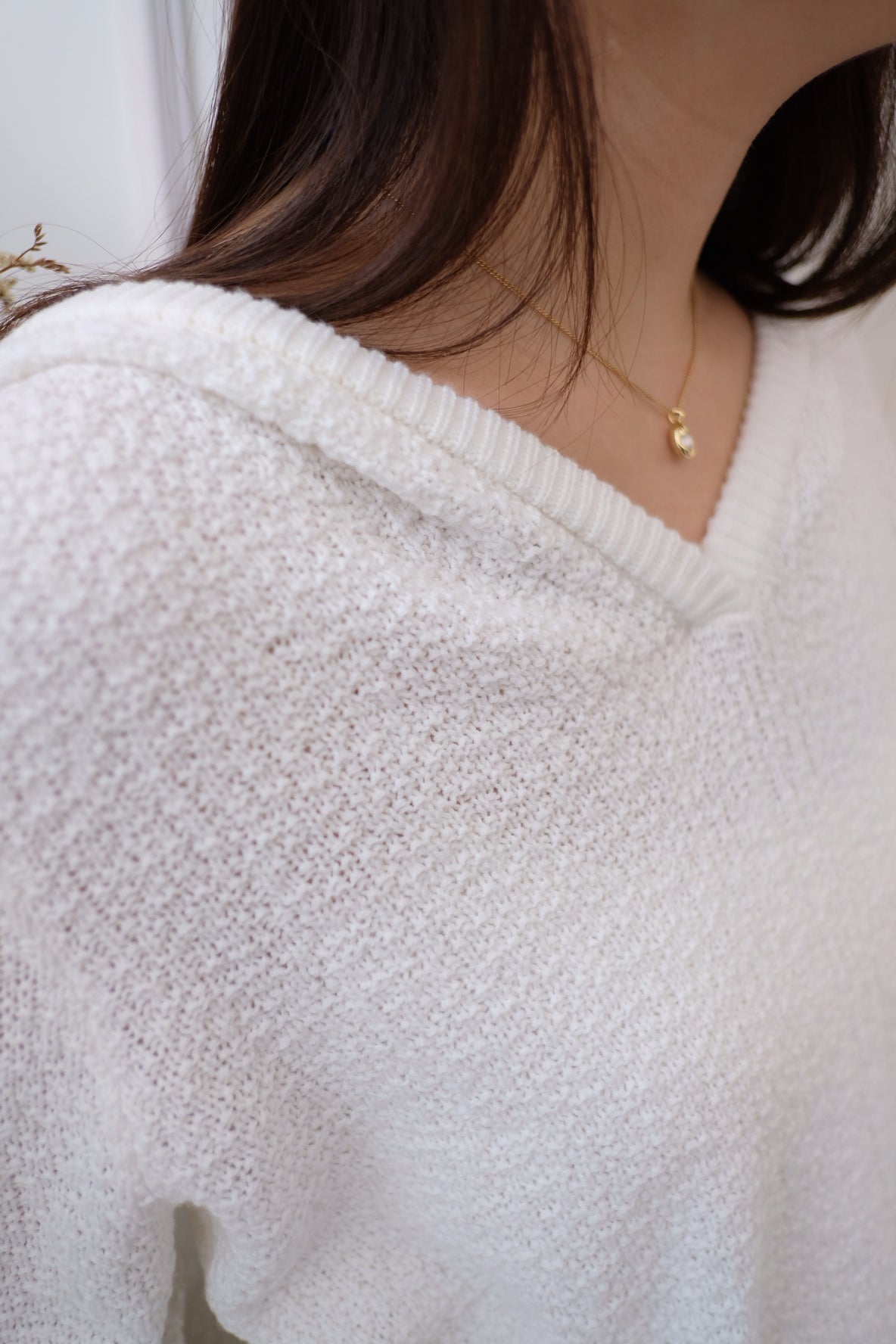 【LE ZANS BRAND COLLECTION】CloudSoft V-Neck Top [T0253]