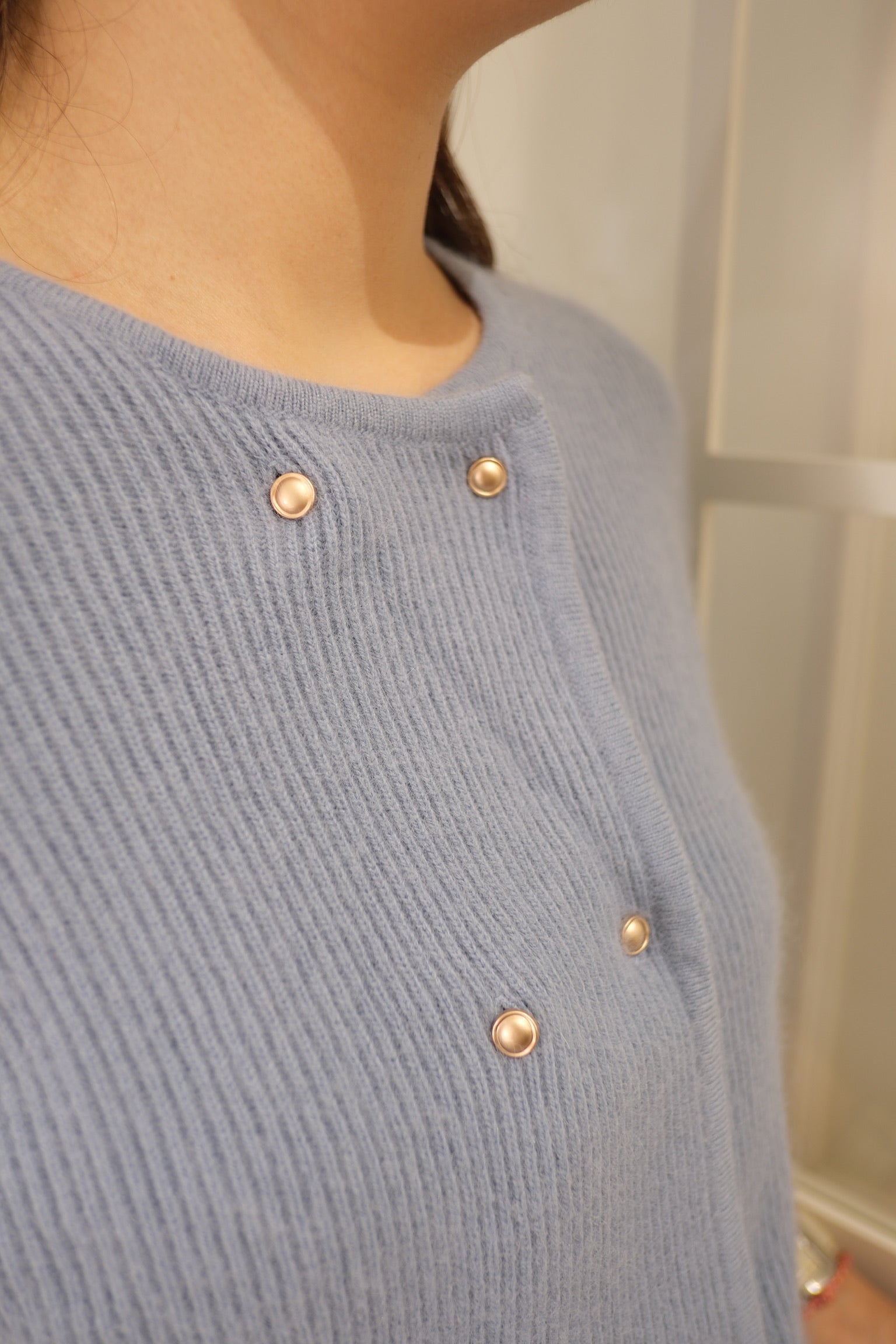 Enchanté Double-Breasted Jacket/Blouse [J0041]