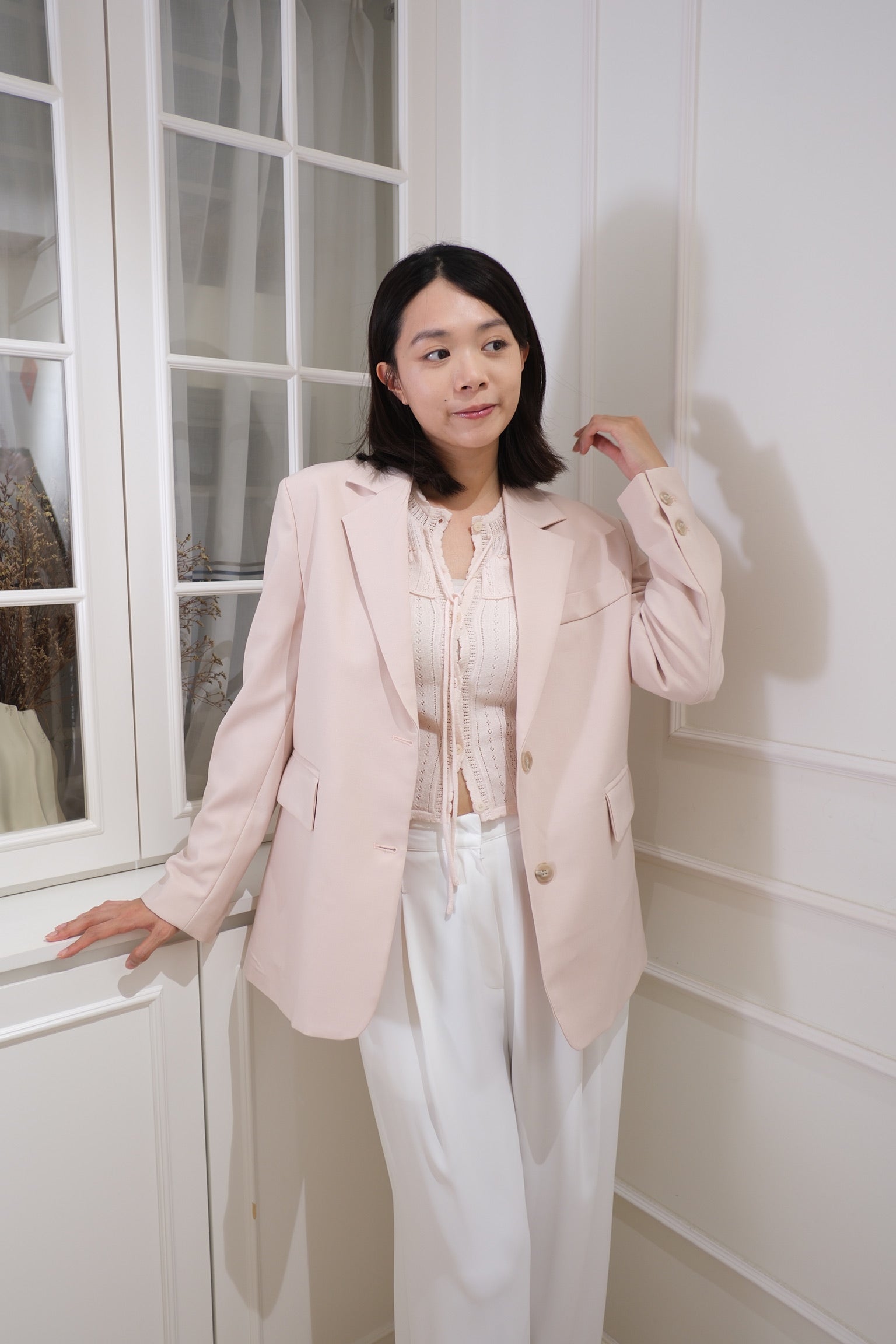 Classic Charm Suit Blazer [J0126]