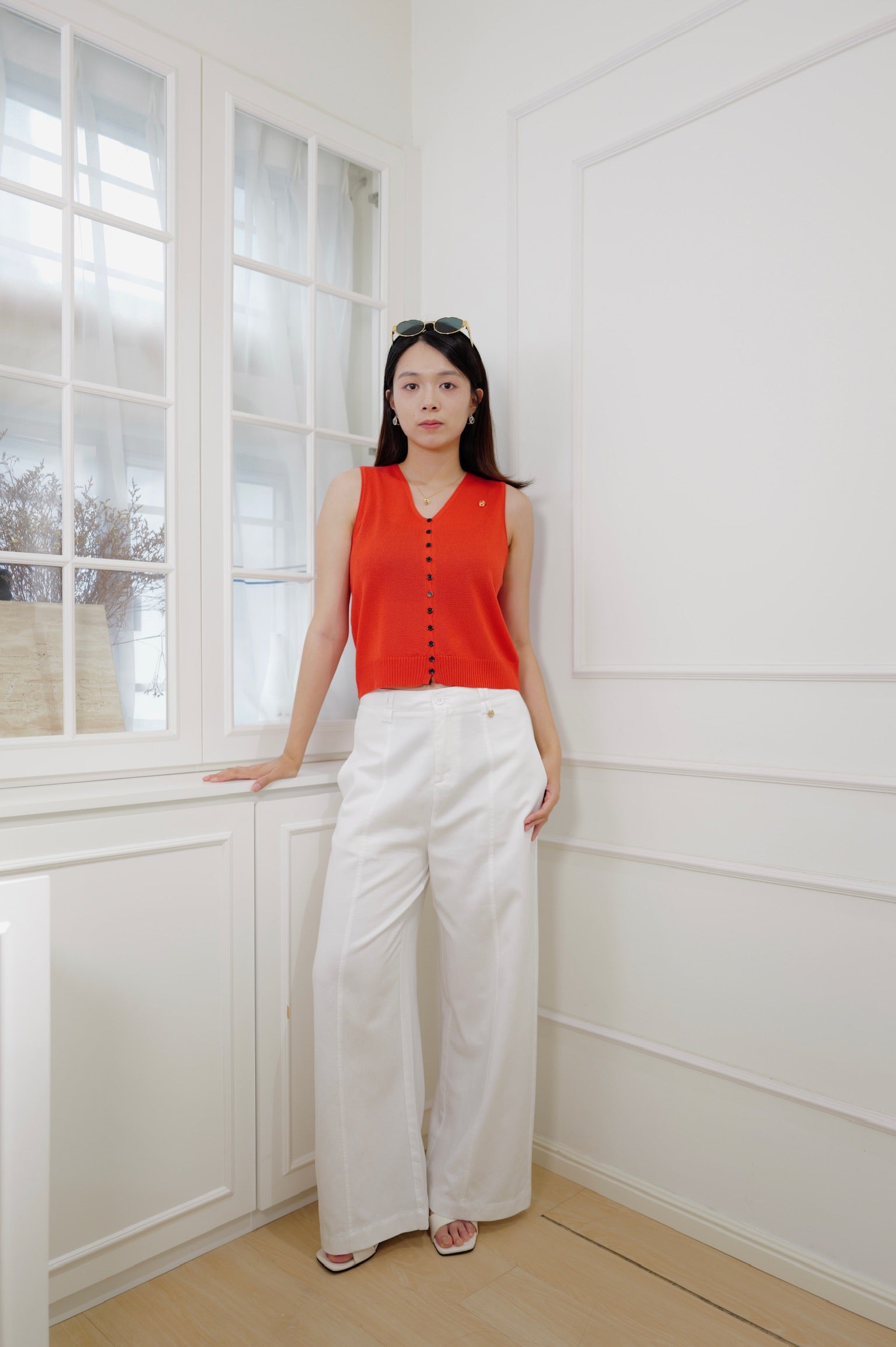 【LE ZANS BRAND COLLECTION】Everyday Knit Vest [J0136]