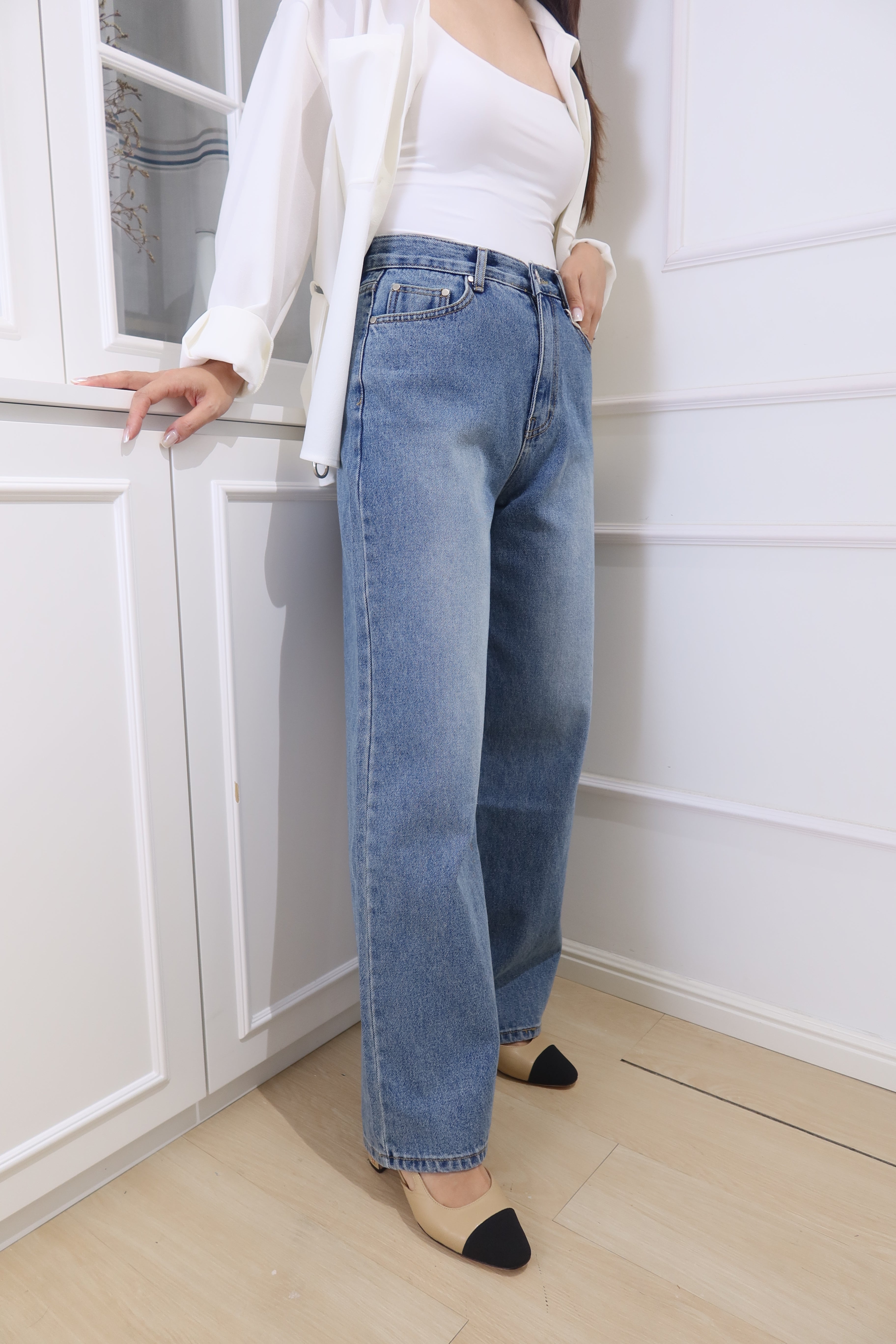 Flexi-Fit Denim Trousers [PT0077]