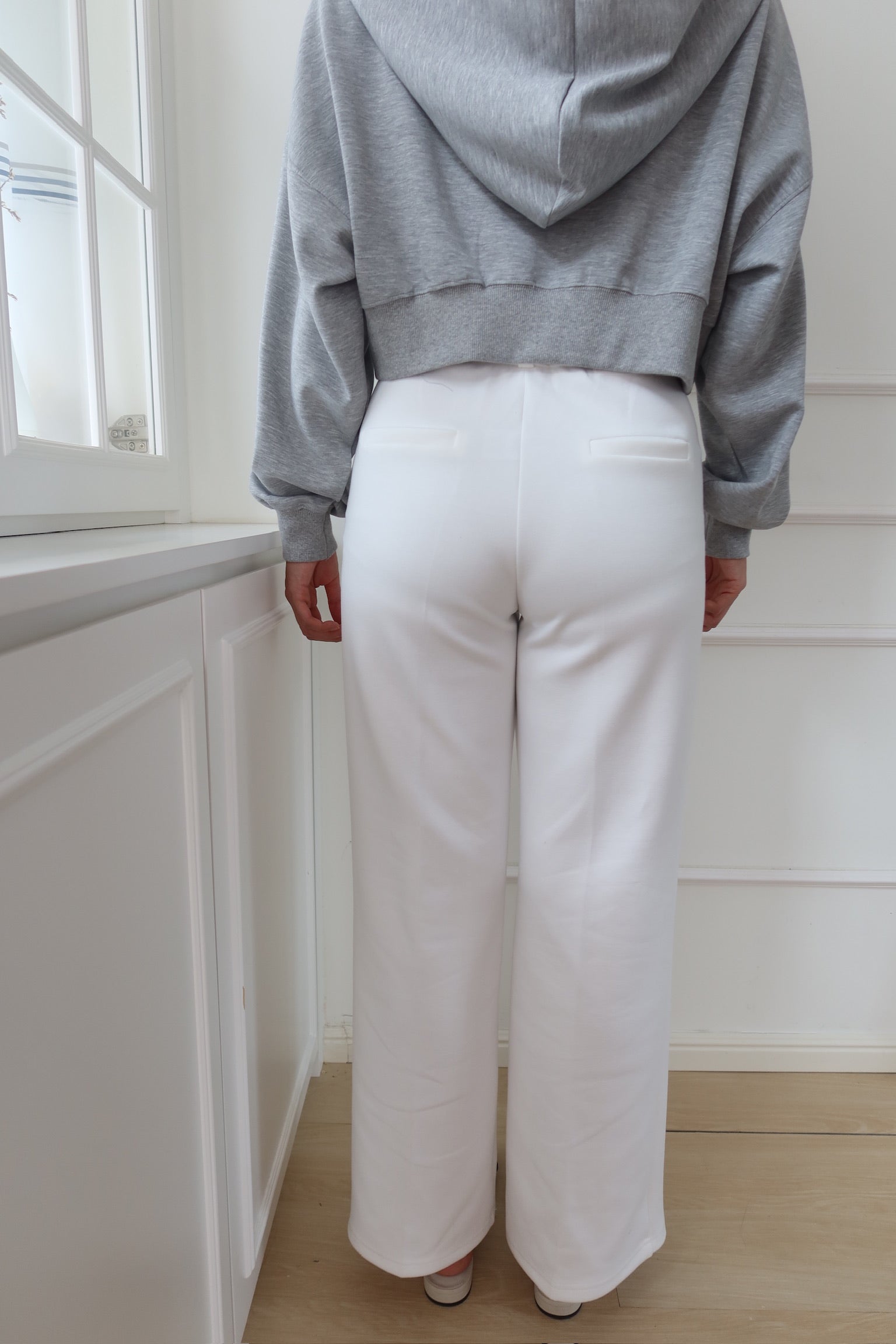 Classic White Dress Trousers [PT0071]