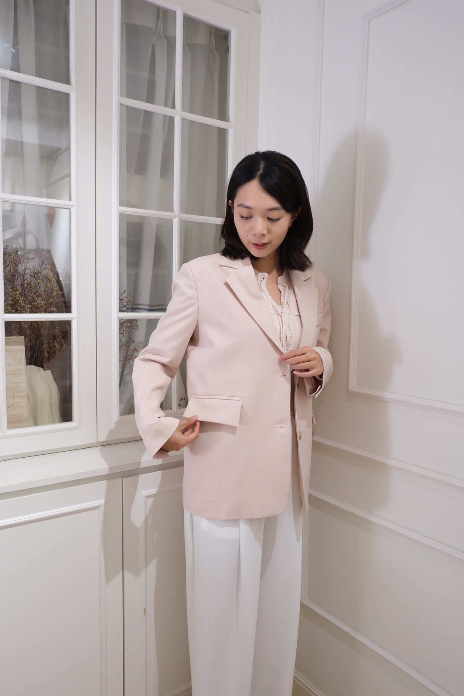 Classic Charm Suit Blazer [J0126]
