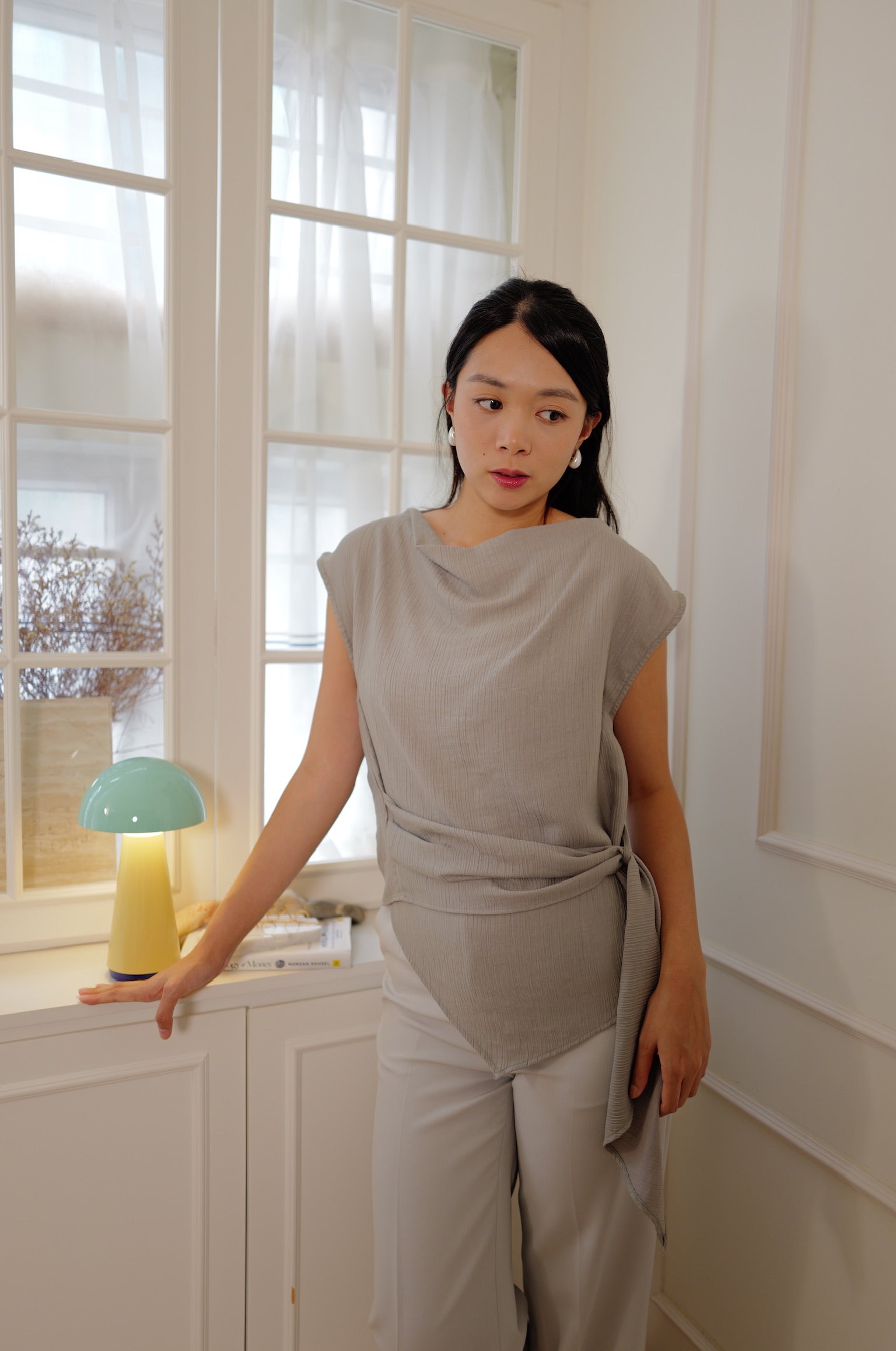 Asymmetric Tie-Side Top [T0290]