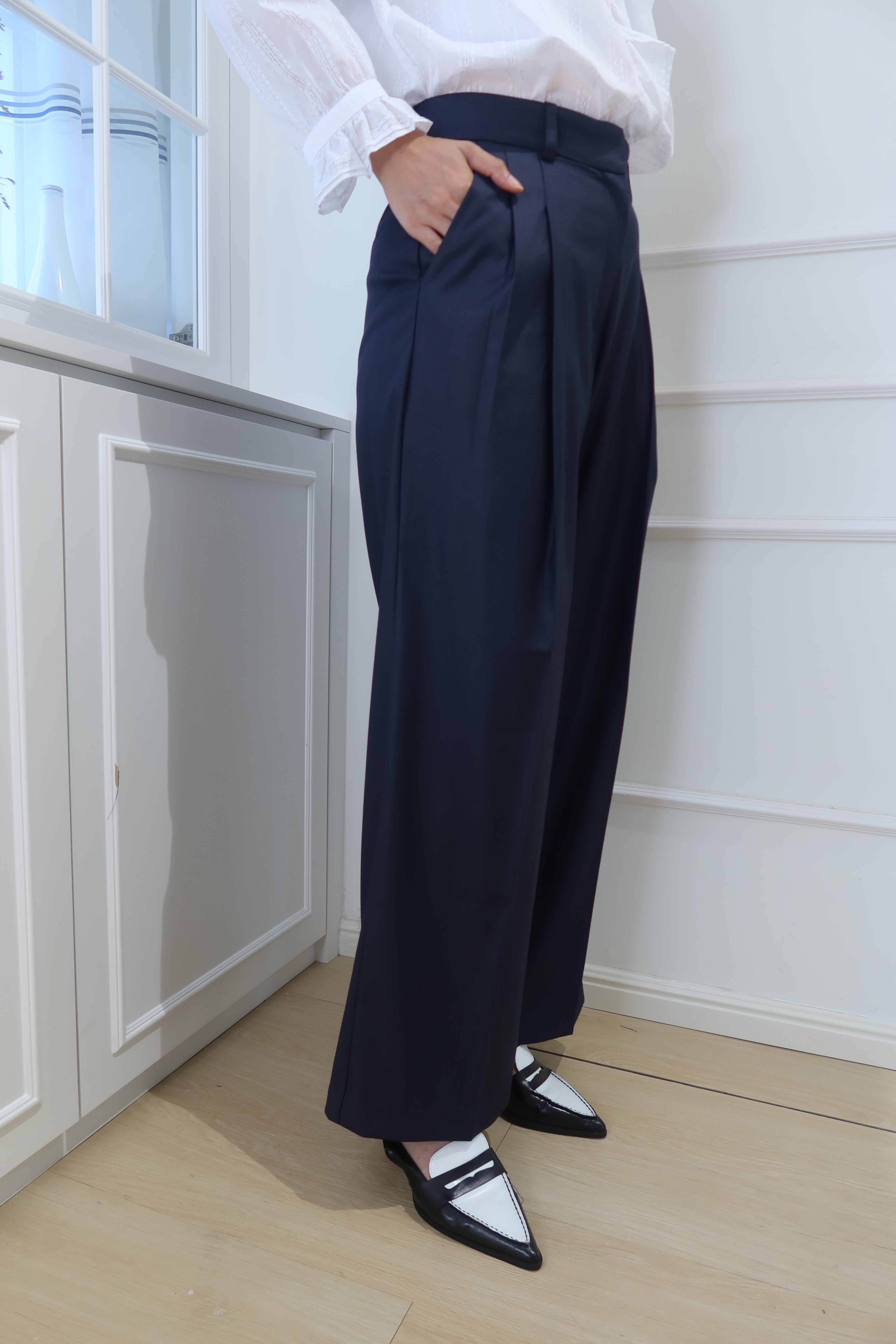 Sleek Drape Trousers [PT0073]