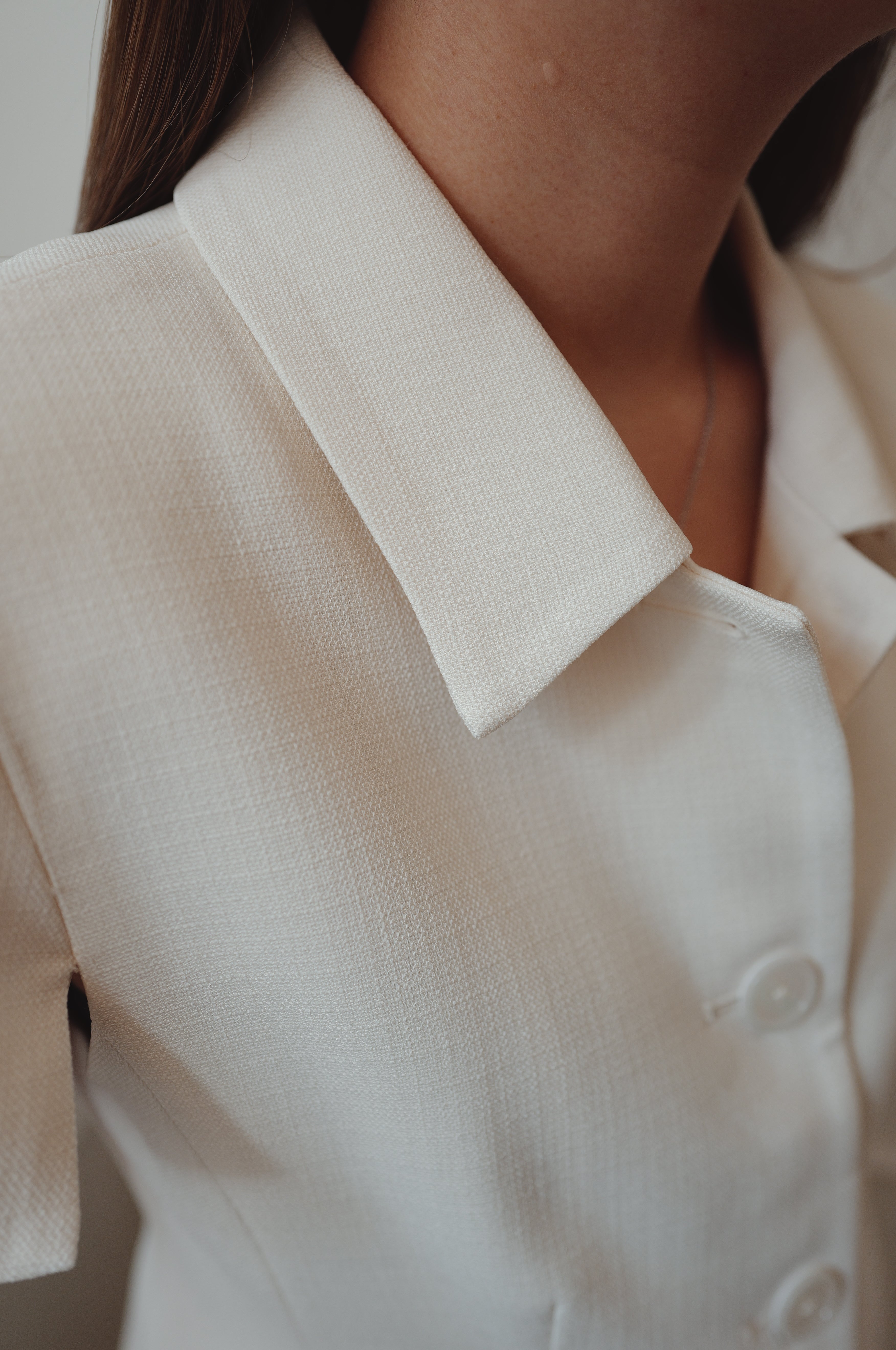 【LE ZANS BRAND COLLECTION】French Elegant Puff-Sleeve Short Tailored Blazer [T0299]
