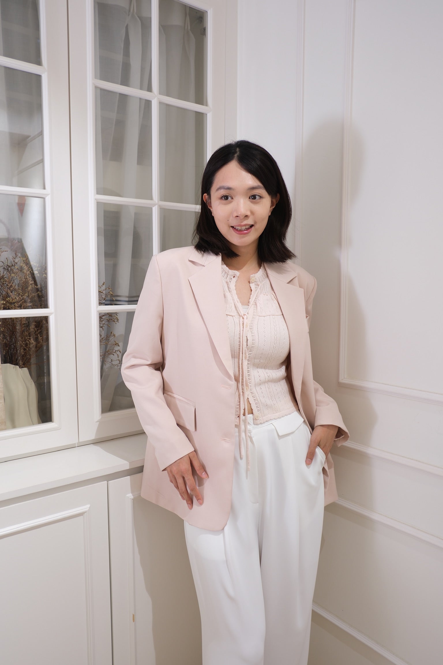 Classic Charm Suit Blazer [J0126]