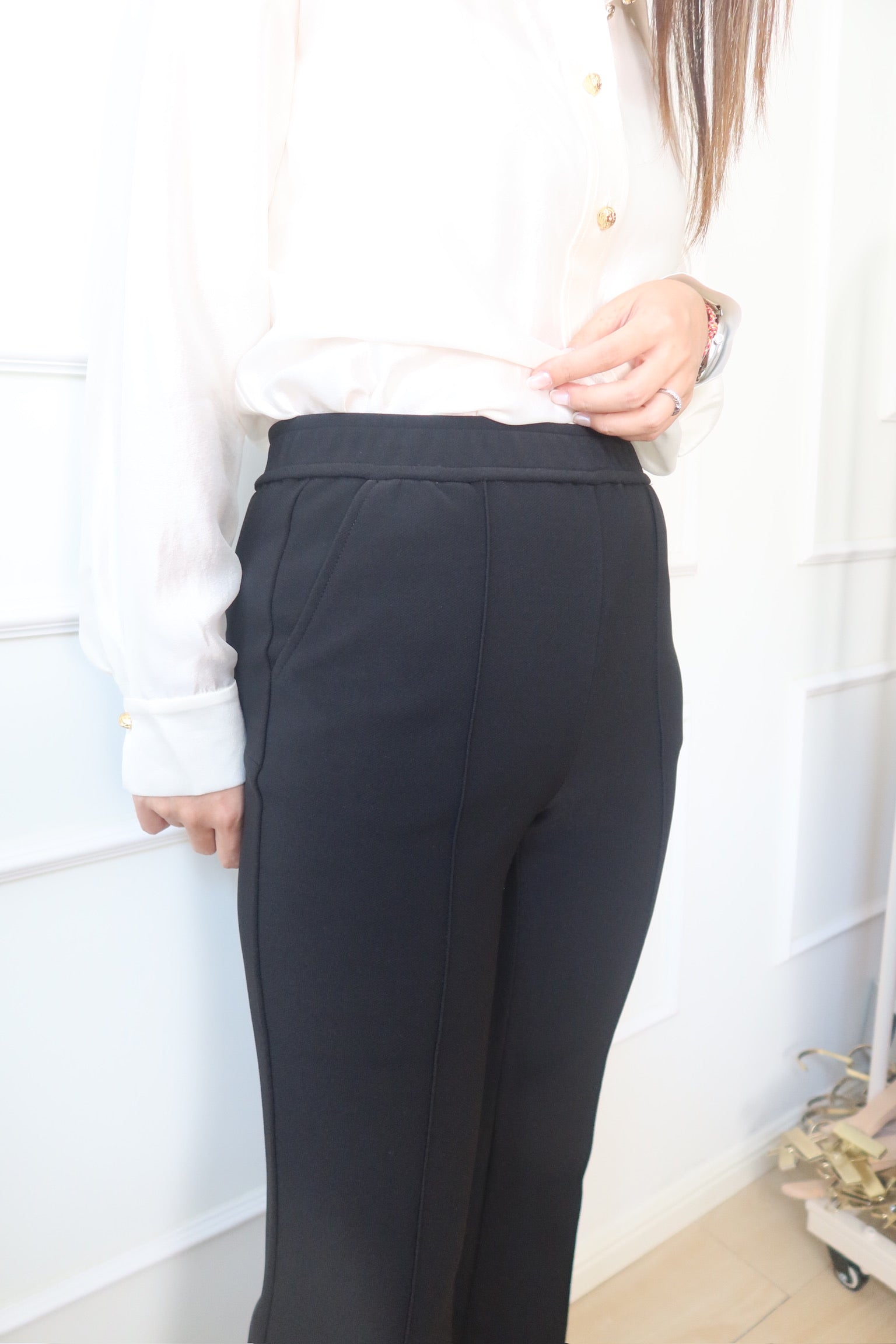 【LE ZANS BRAND COLLECTION】ComfortCurve Elastic Waist Pants [PT0072]