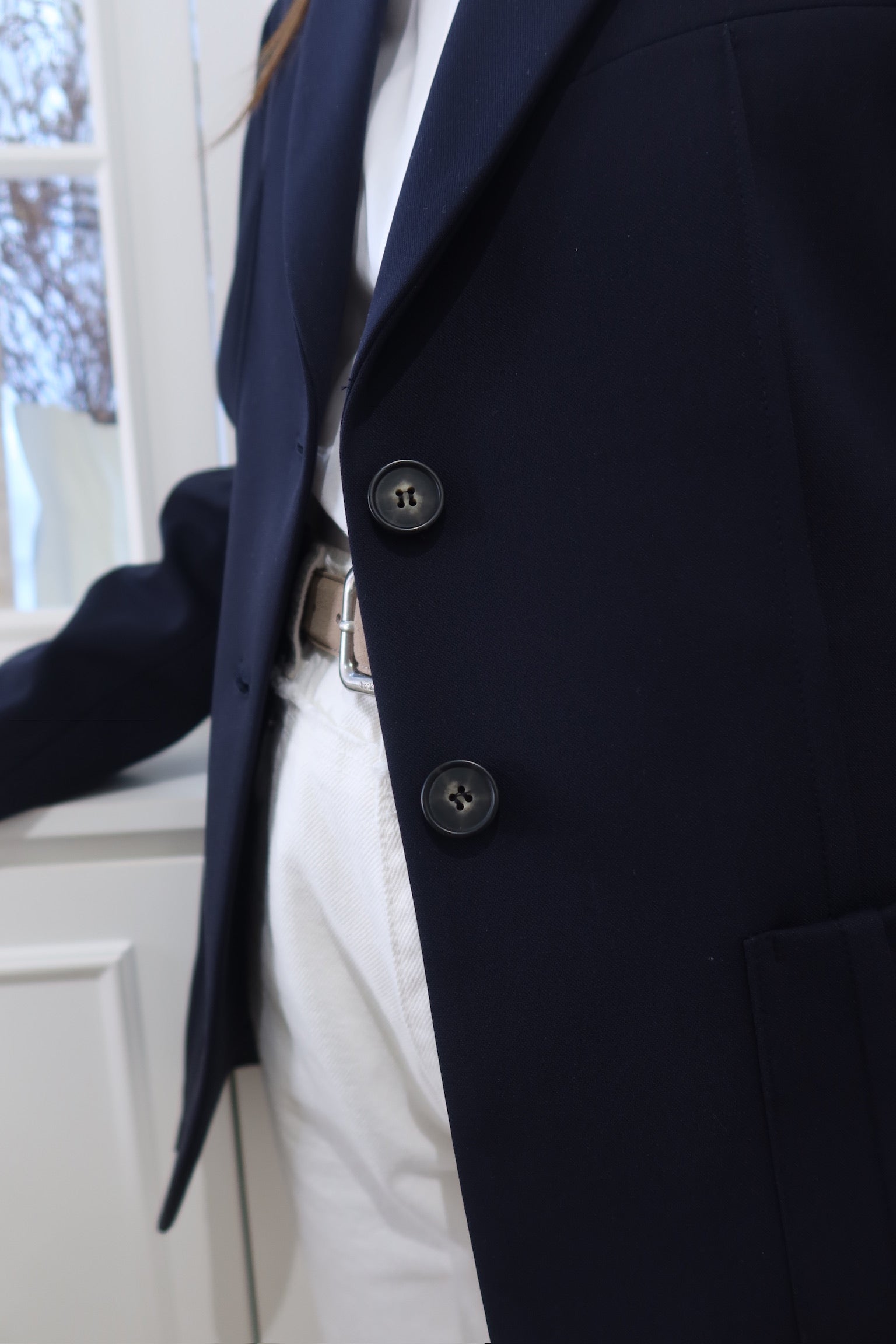 Classic Navy Blazer [J0110]