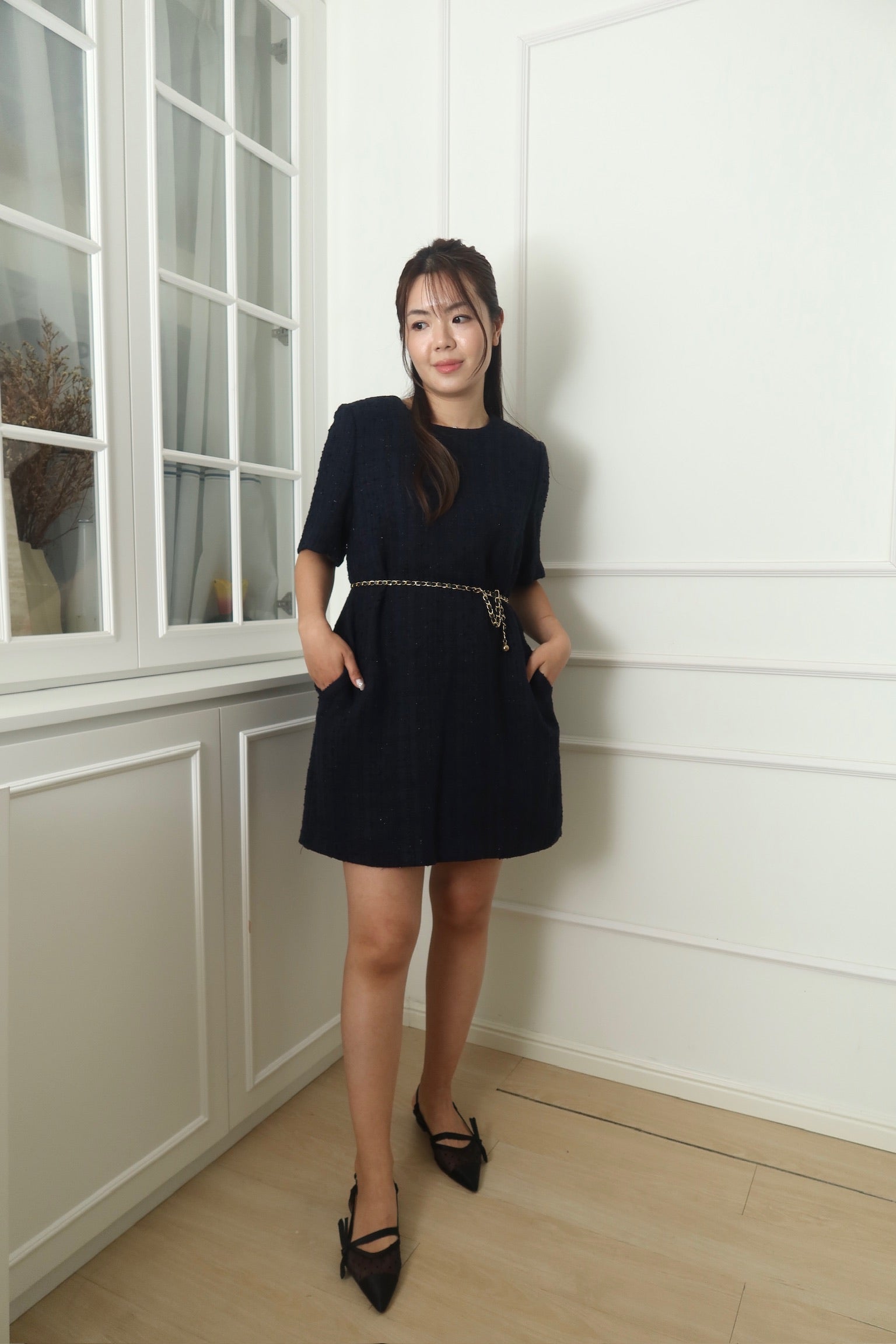 Graceful Knit Dress [OPS0144]