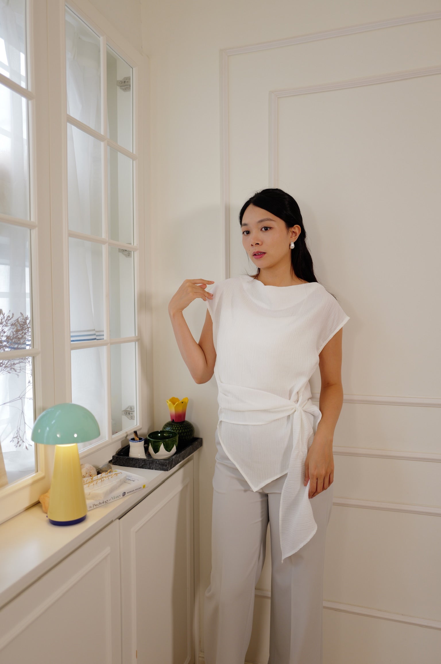Asymmetric Tie-Side Top [T0290]