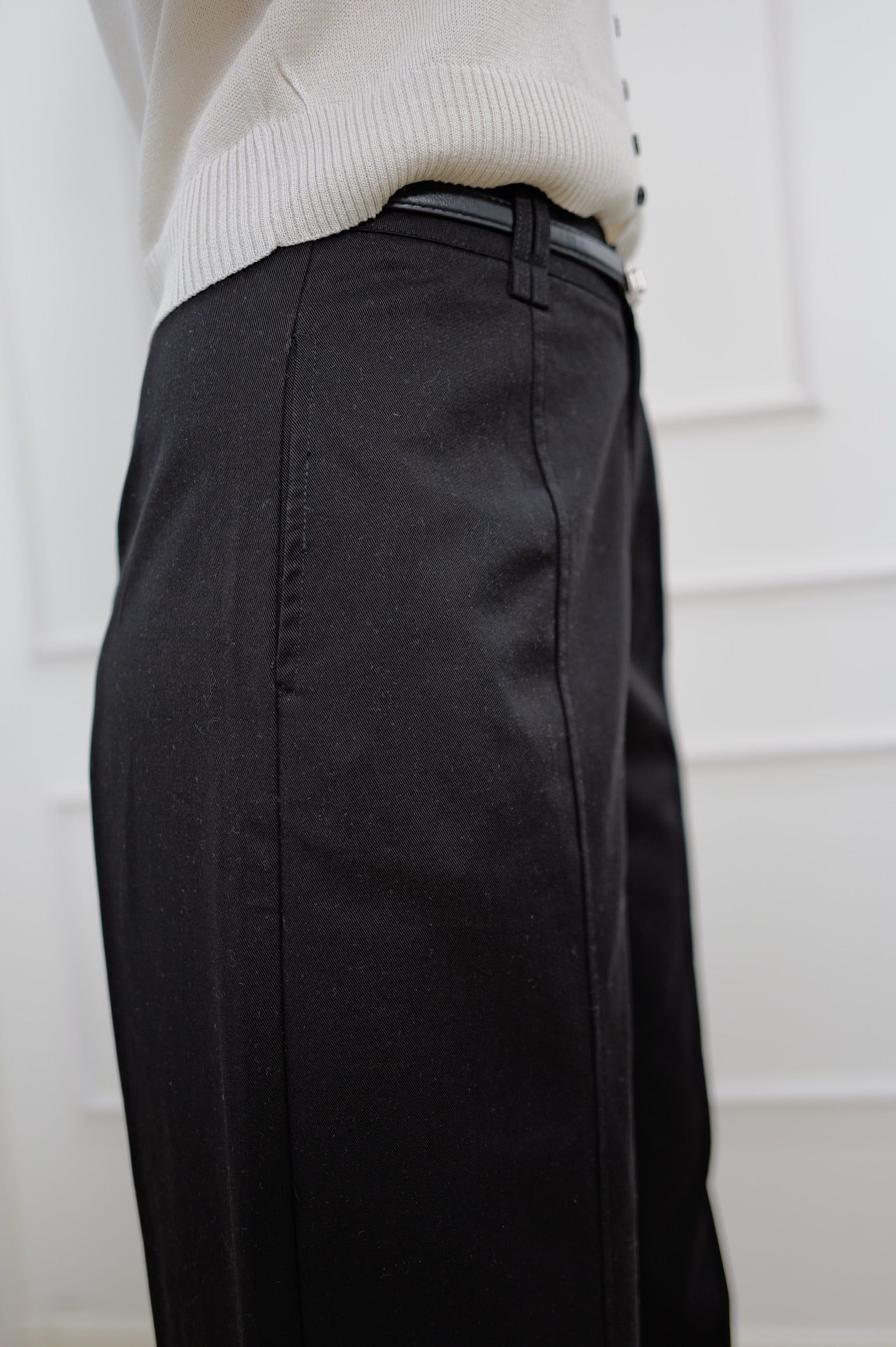 【LE ZANS BRAND COLLECTION】Minimal Wide Leg Pants [PT0089]