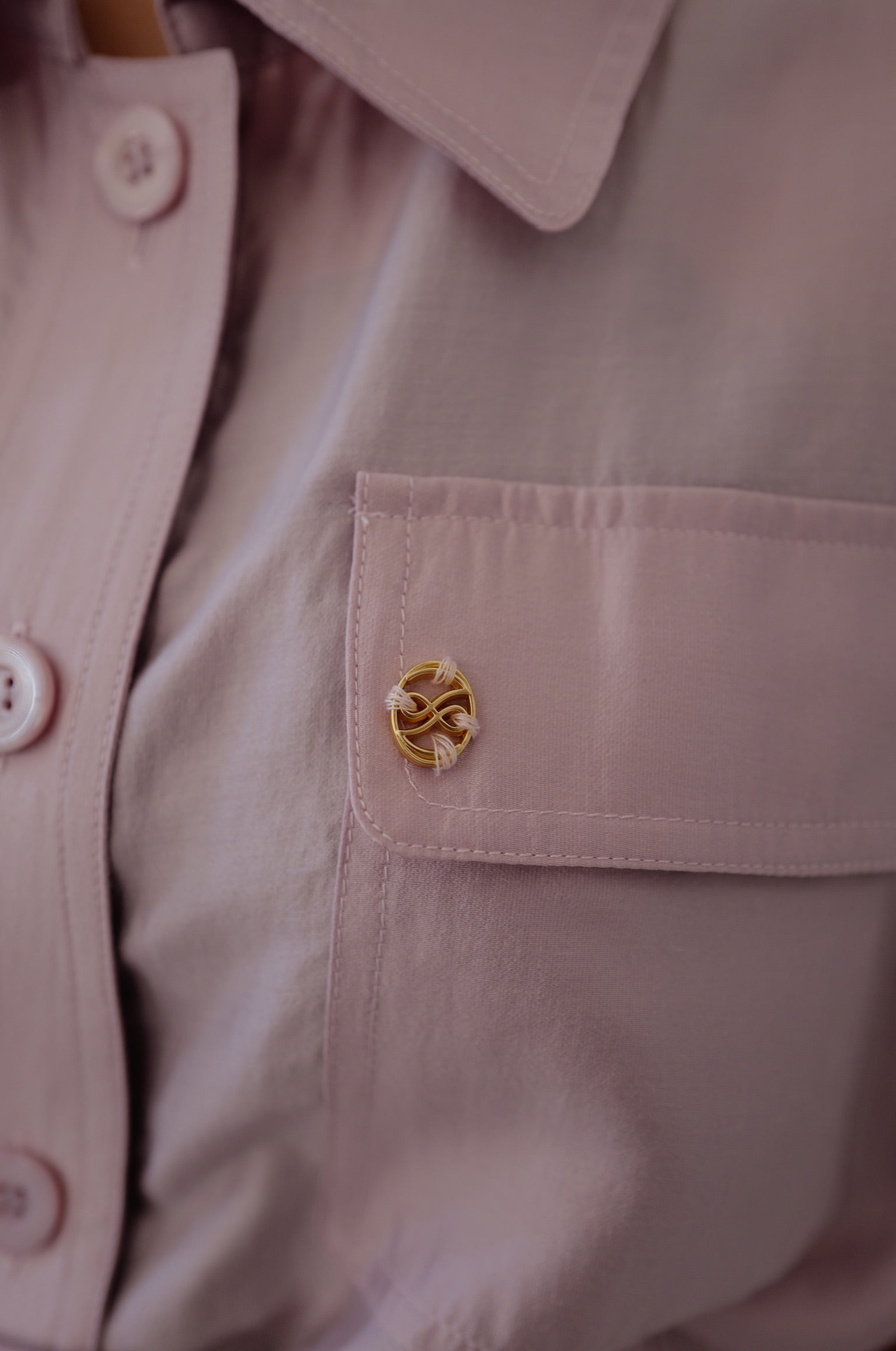 【LE ZANS BRAND COLLECTION】Pastel Sleeveless Belted Shirt [T0287]