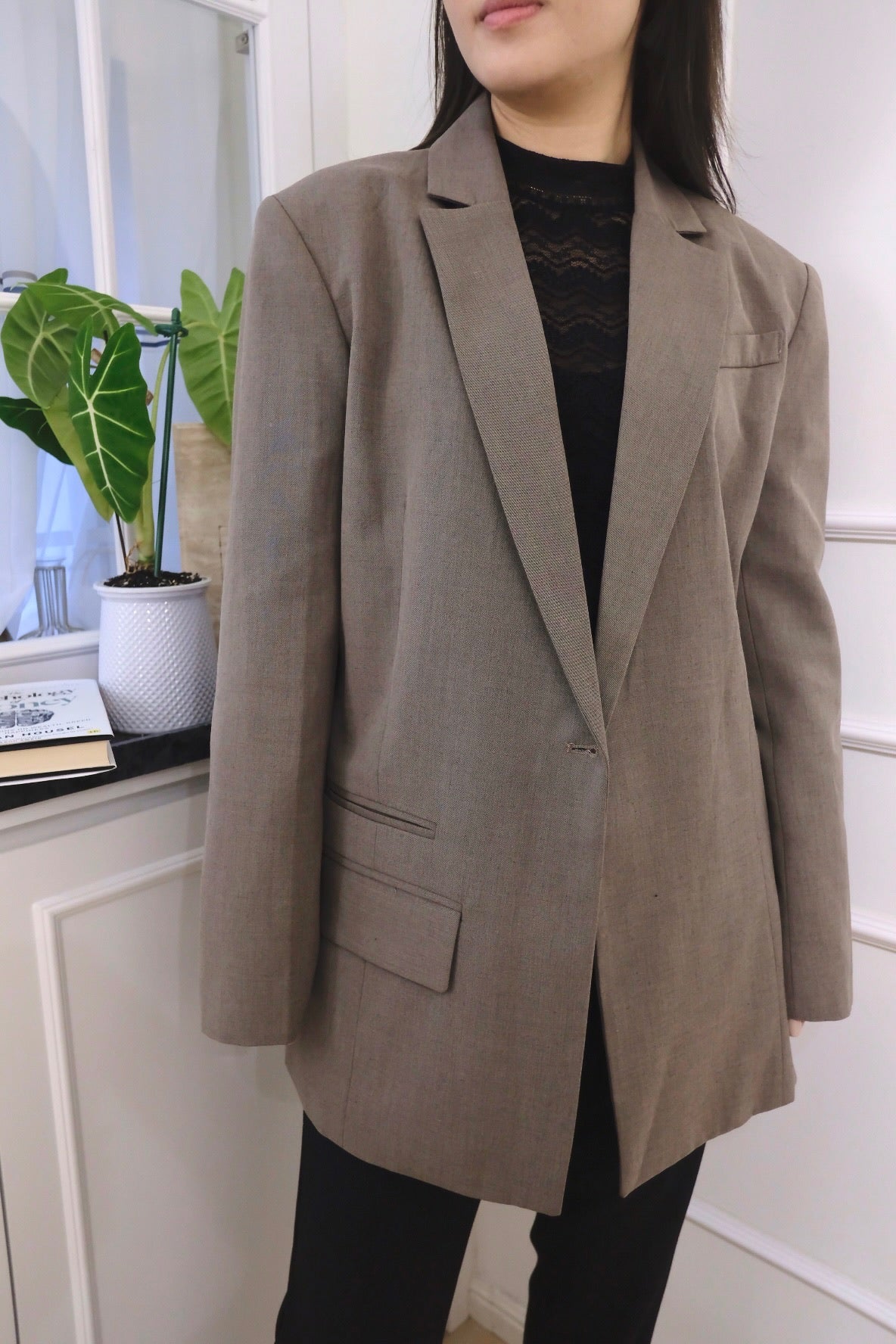 Versatile Tailored Suit Blazer [J0051]