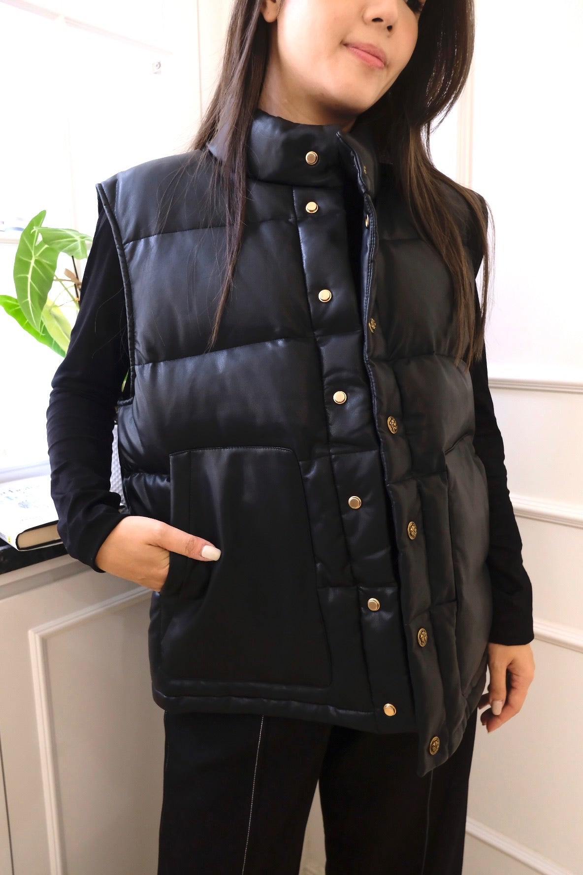 Oversized Puffer Vest(含鴨絨) [J0046]