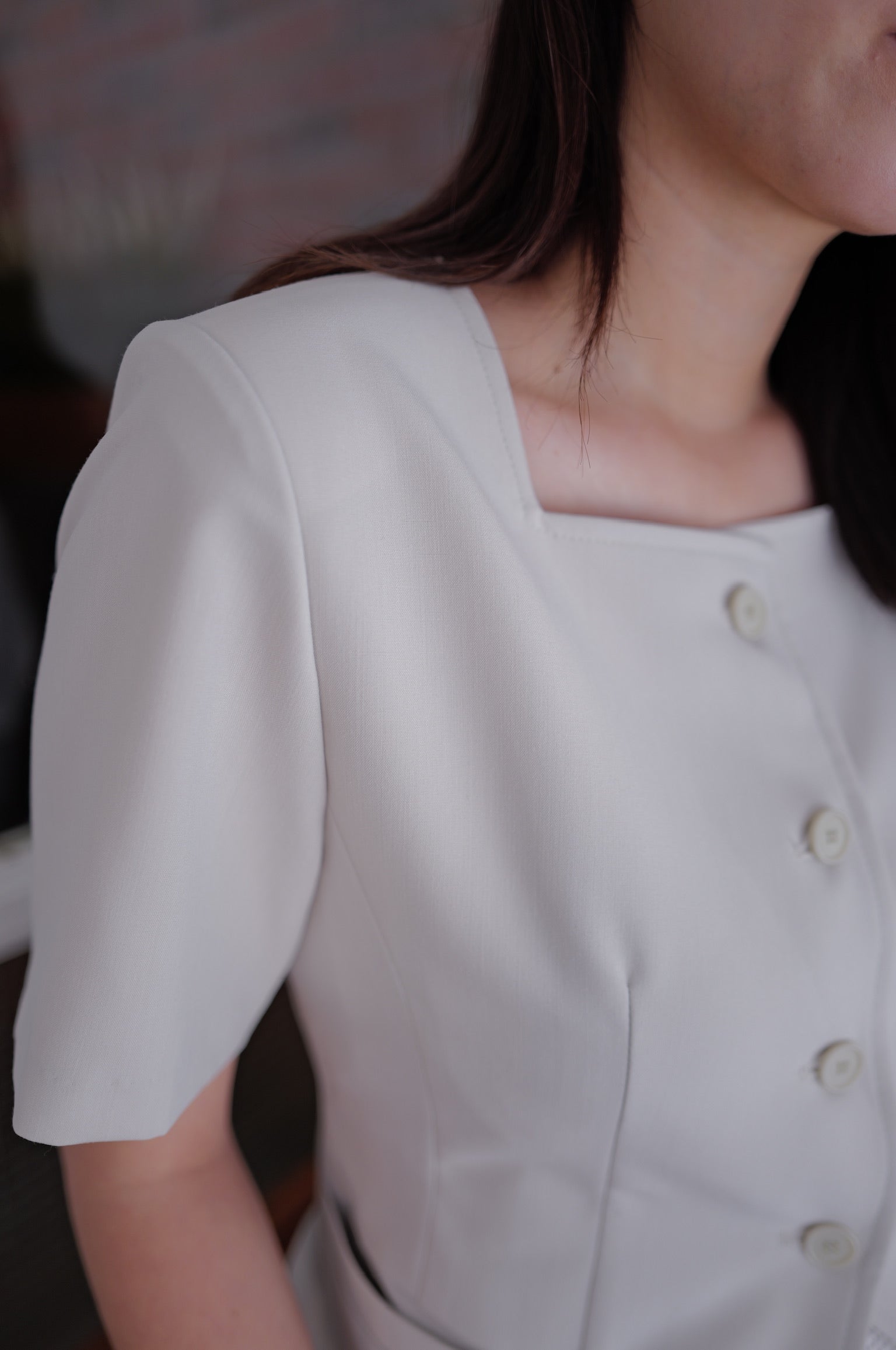 Tailored Short Blazer [J0137]
