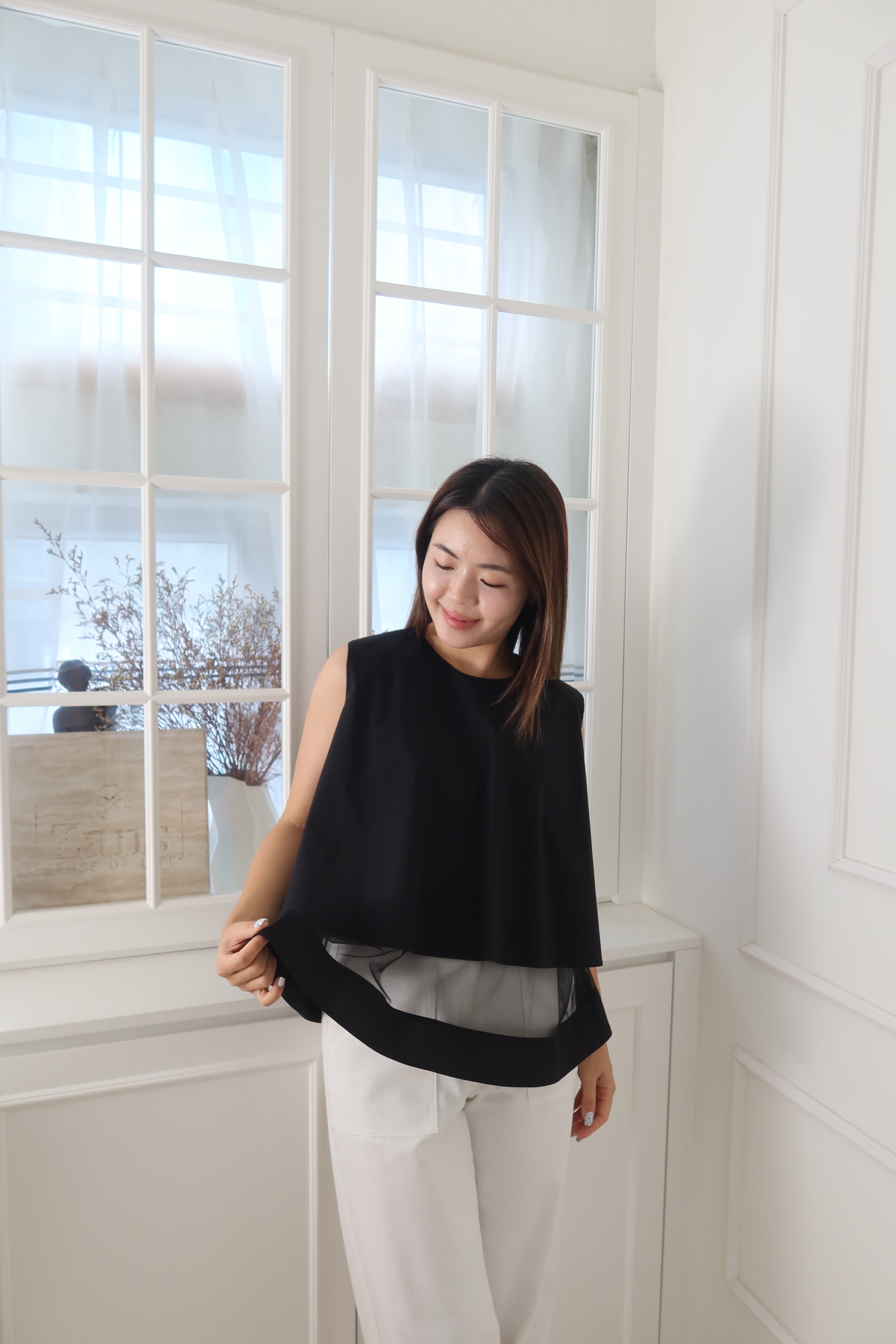 Color Pop Layering Vest [T0198]