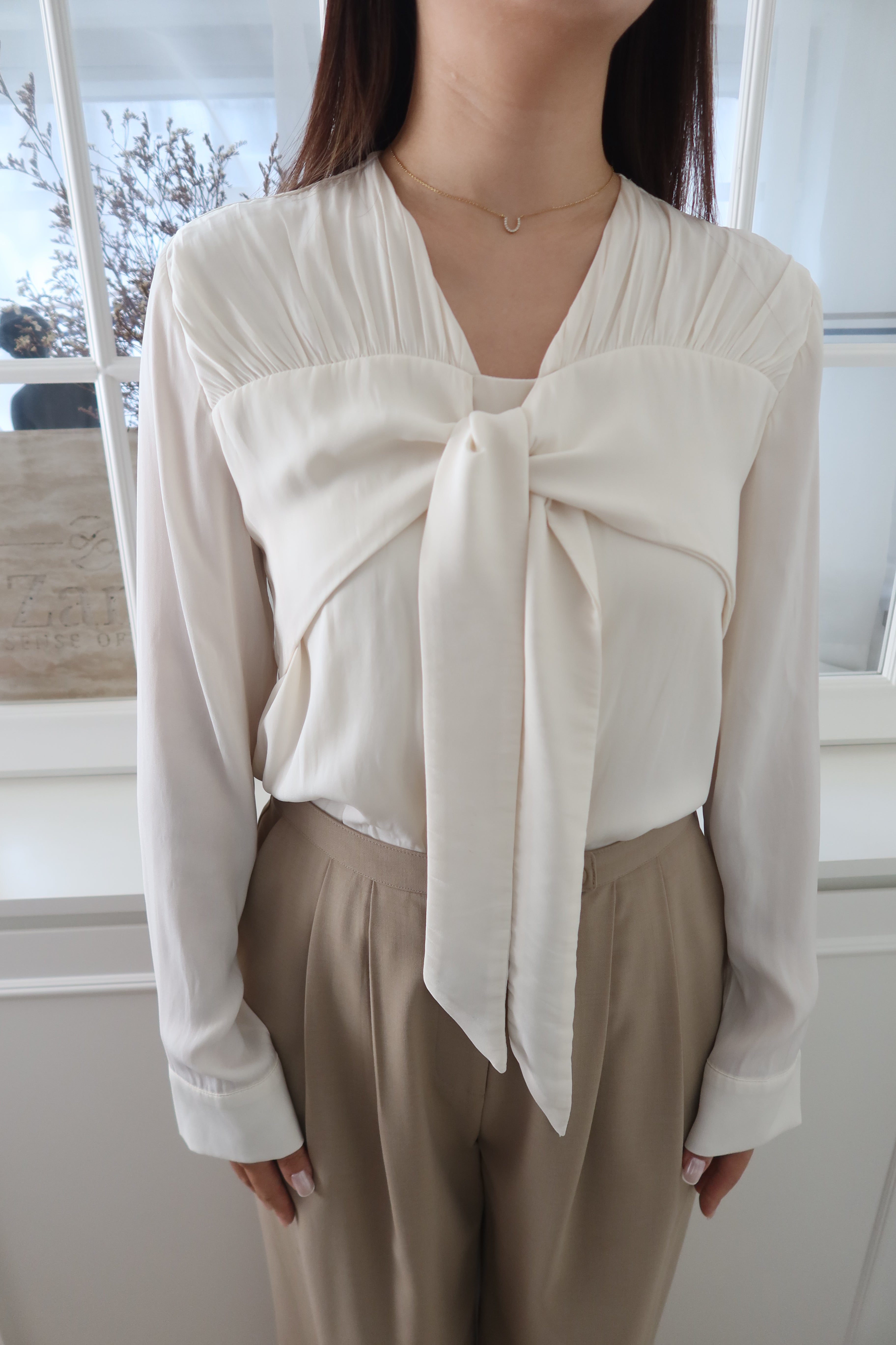 Knot & Drape Long Sleeve [T0208]