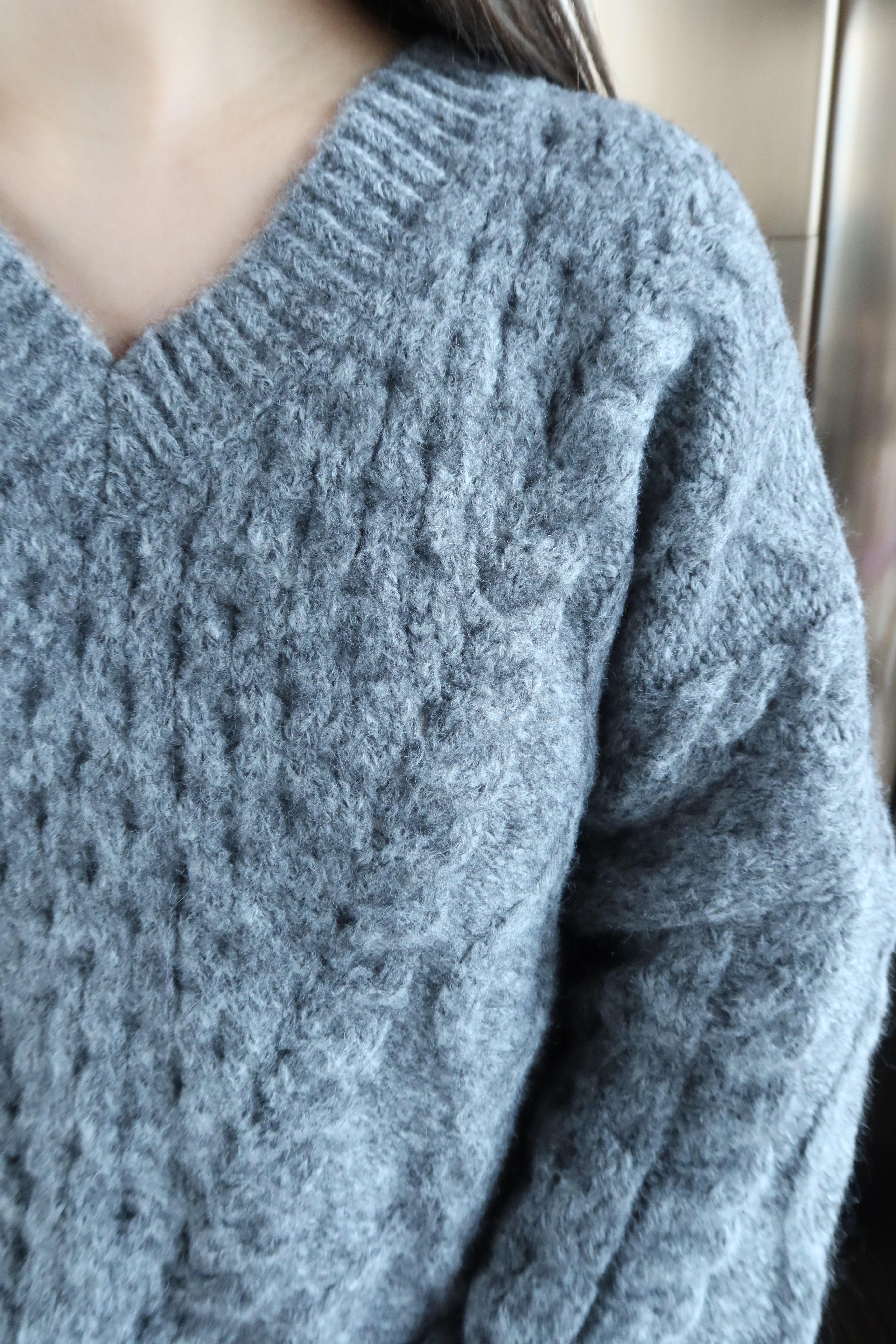 Cozy Oversized Twirl Sweater (60%wool)[T0165]