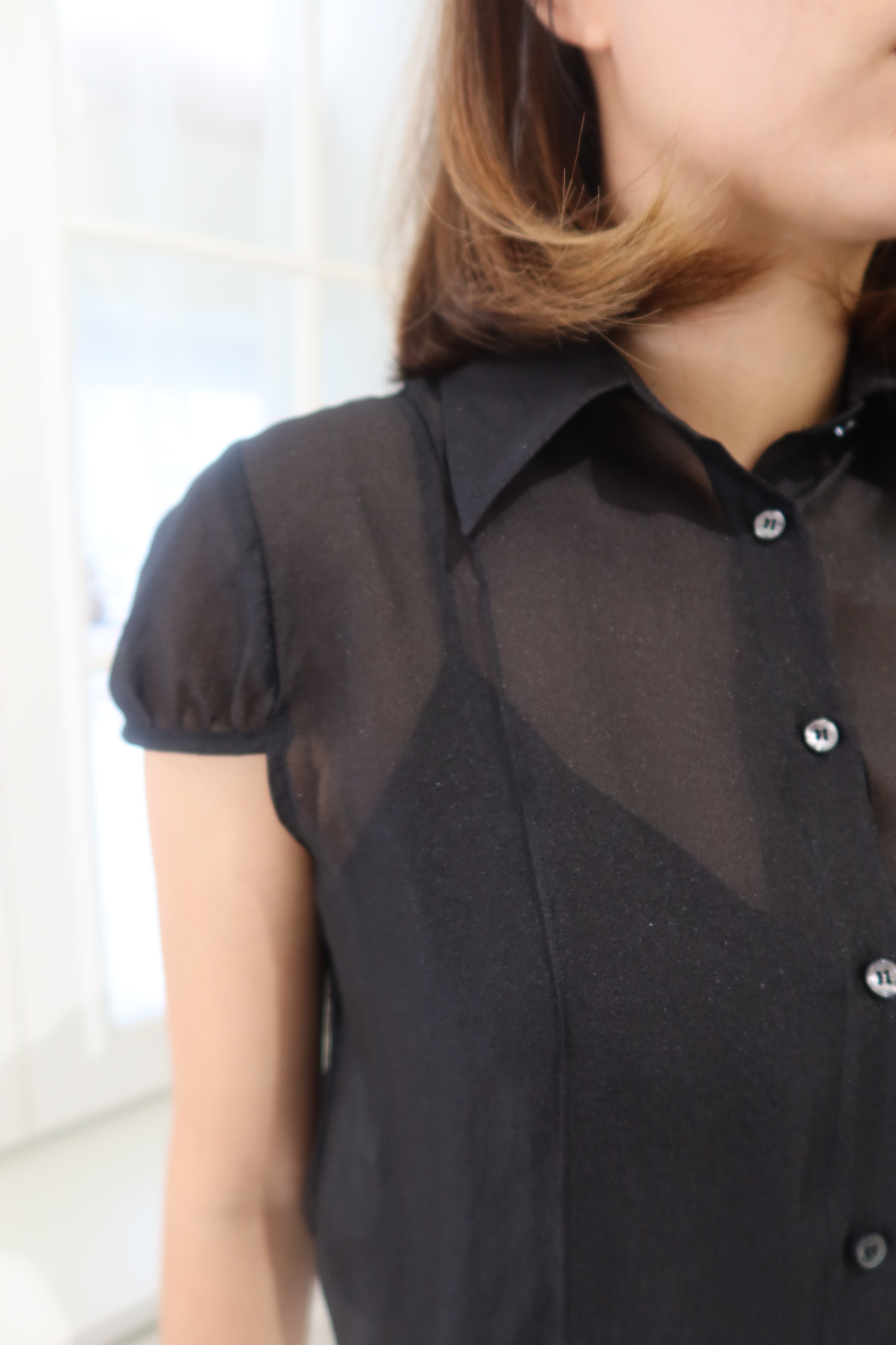 Sheer Breeze Short Sleeve Shirt [T0203]