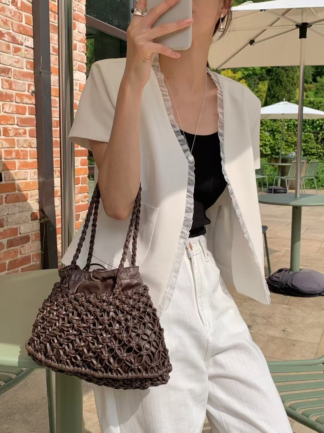 Chiffon Charm Blazer [J0104]