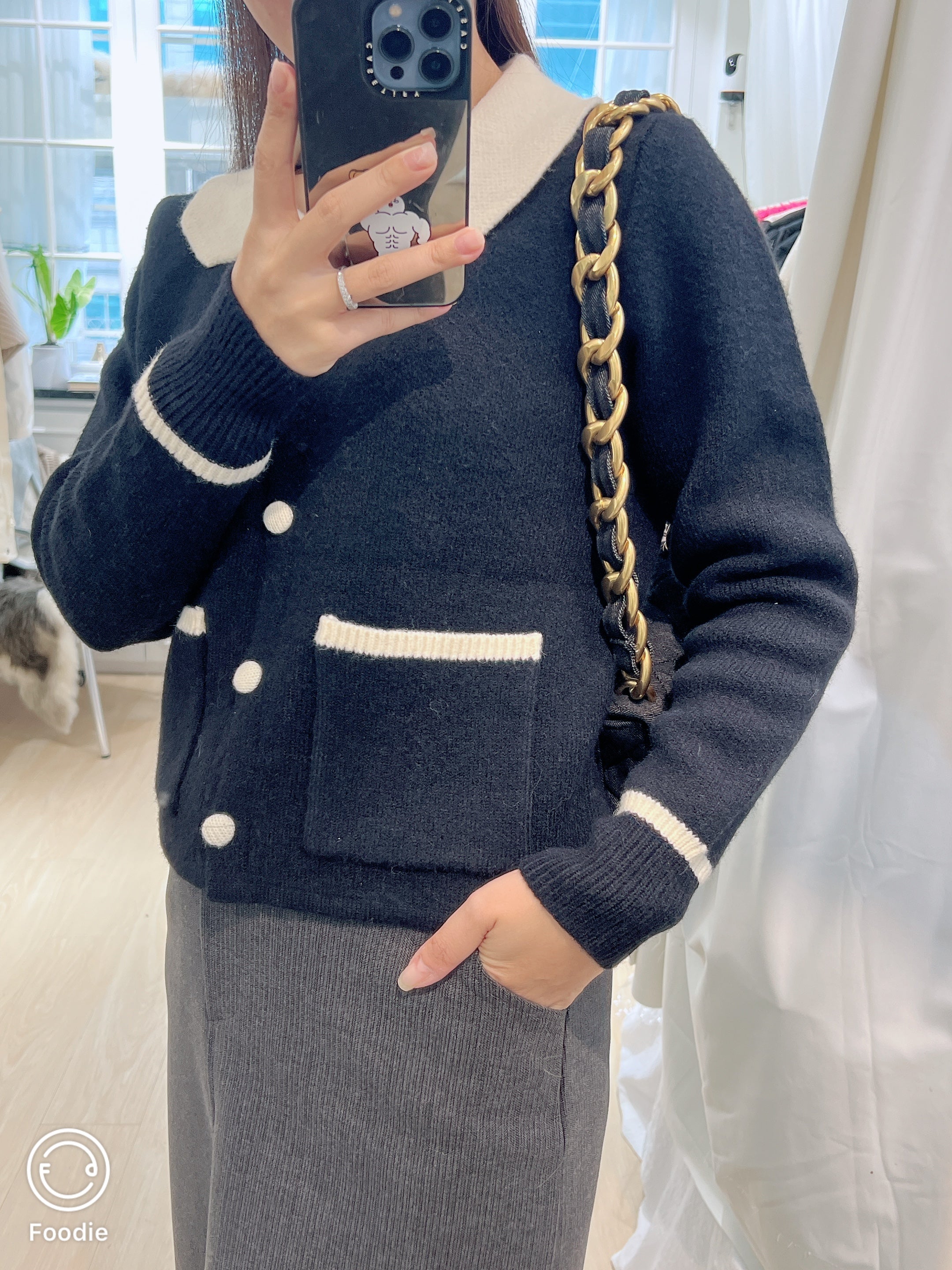 【LE ZANS BRAND COLLECTION】English Heritage Open Chest Top/Outerwear [J0067]