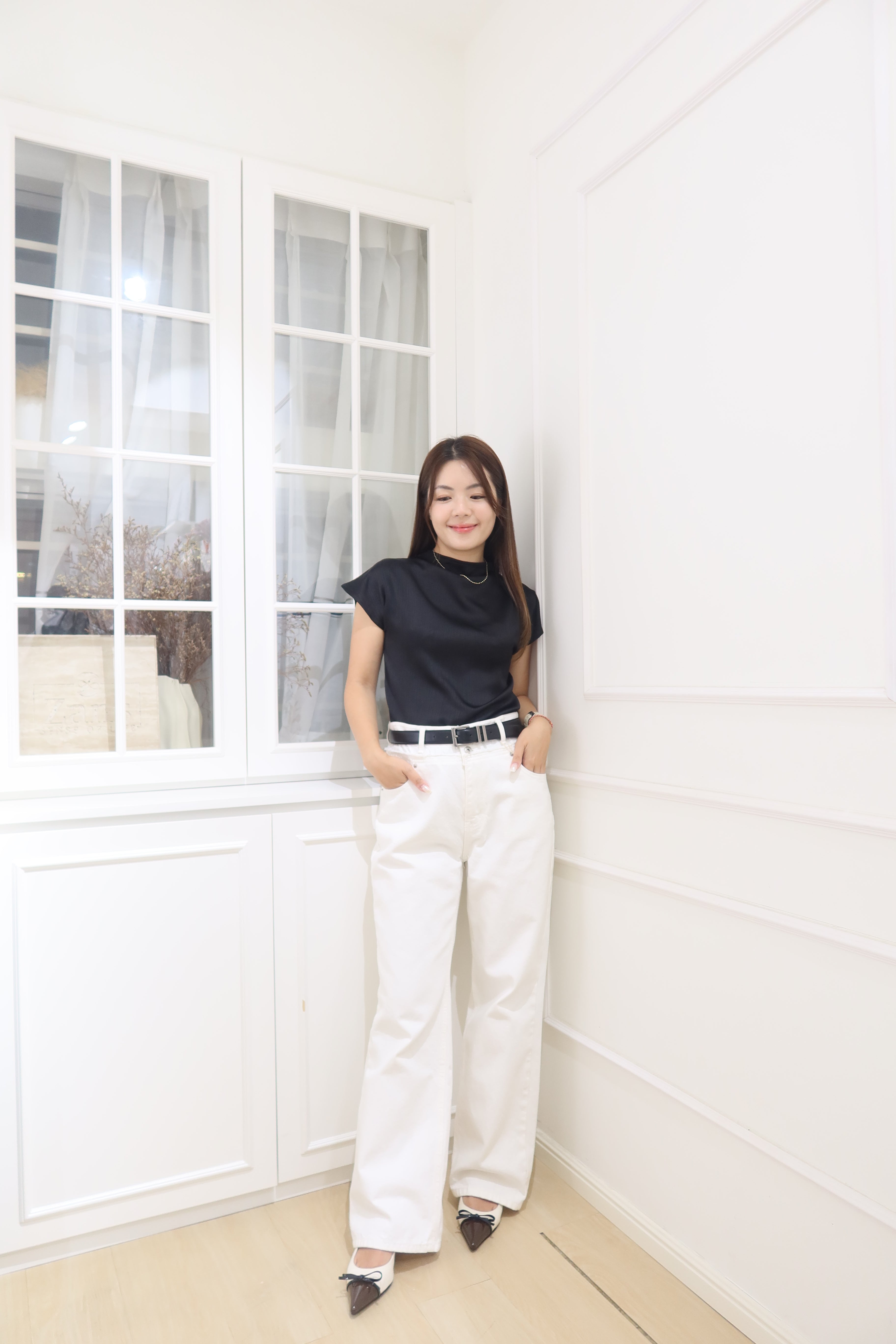 Silk Breeze Blouse [T0219]