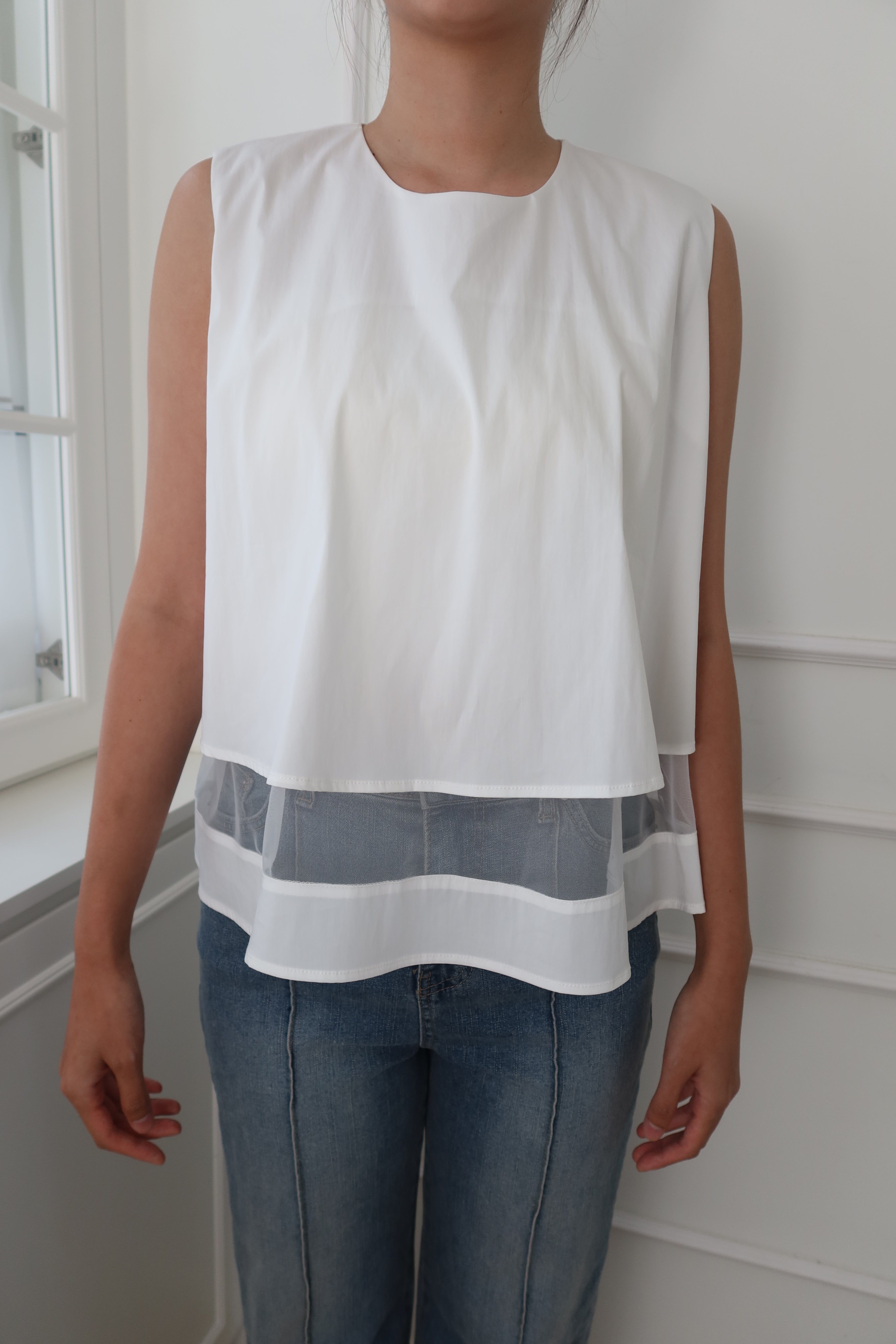 Color Pop Layering Vest [T0198]