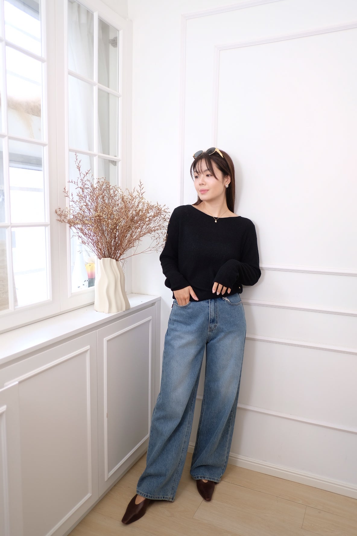 【LE ZANS BRAND COLLECTION】SoftLine Underlayer Basic Top (25% Ultra Fine Wool) [T0251]