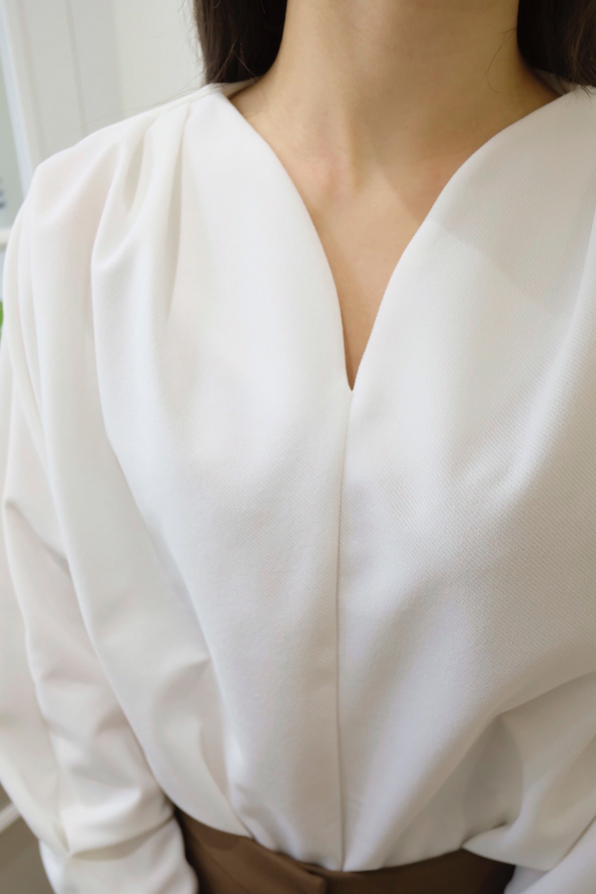 Effortless Vibe Solid Blouse [T0100]