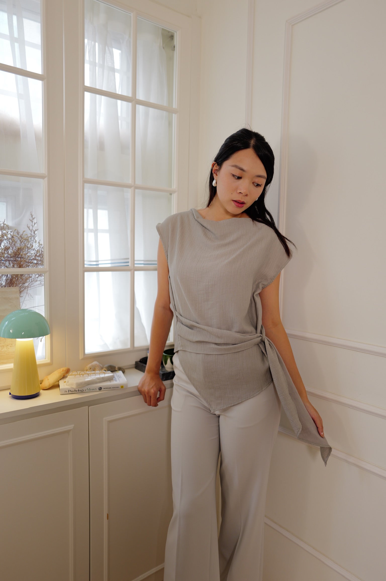 Asymmetric Tie-Side Top [T0290]