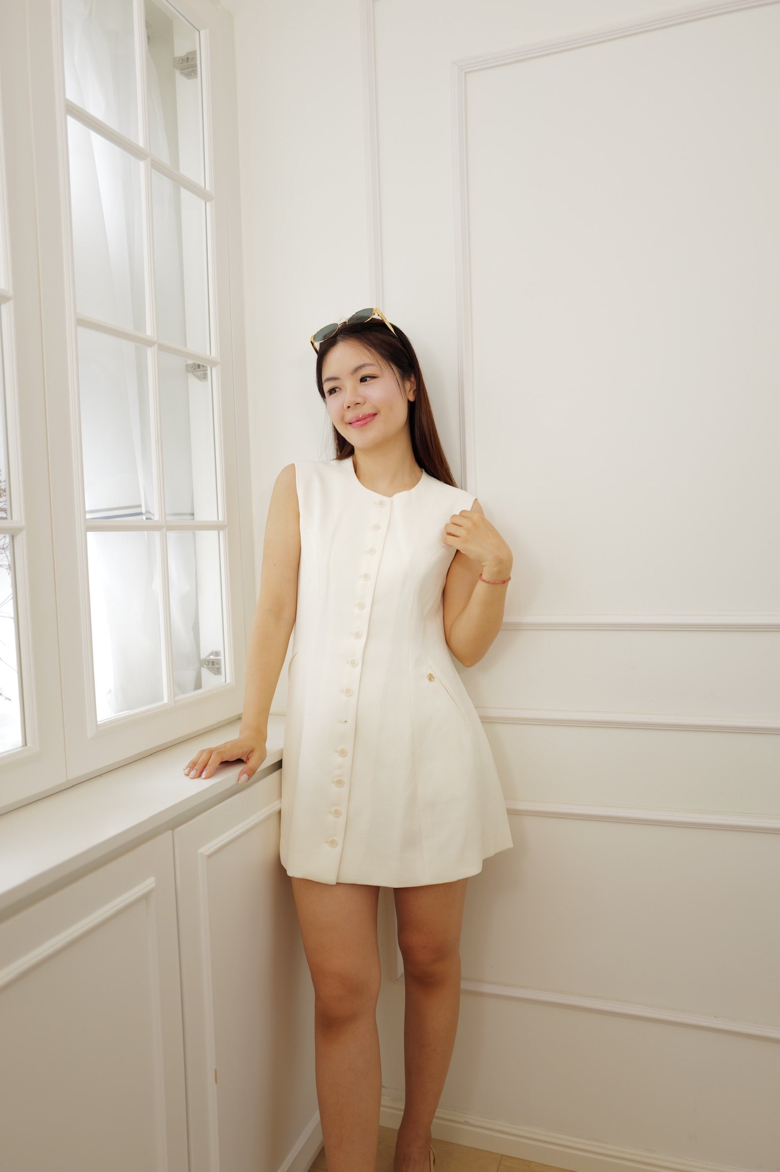 【LE ZANS BRAND COLLECTION】Luxury Minimalist Button-Up Vest [J0139]