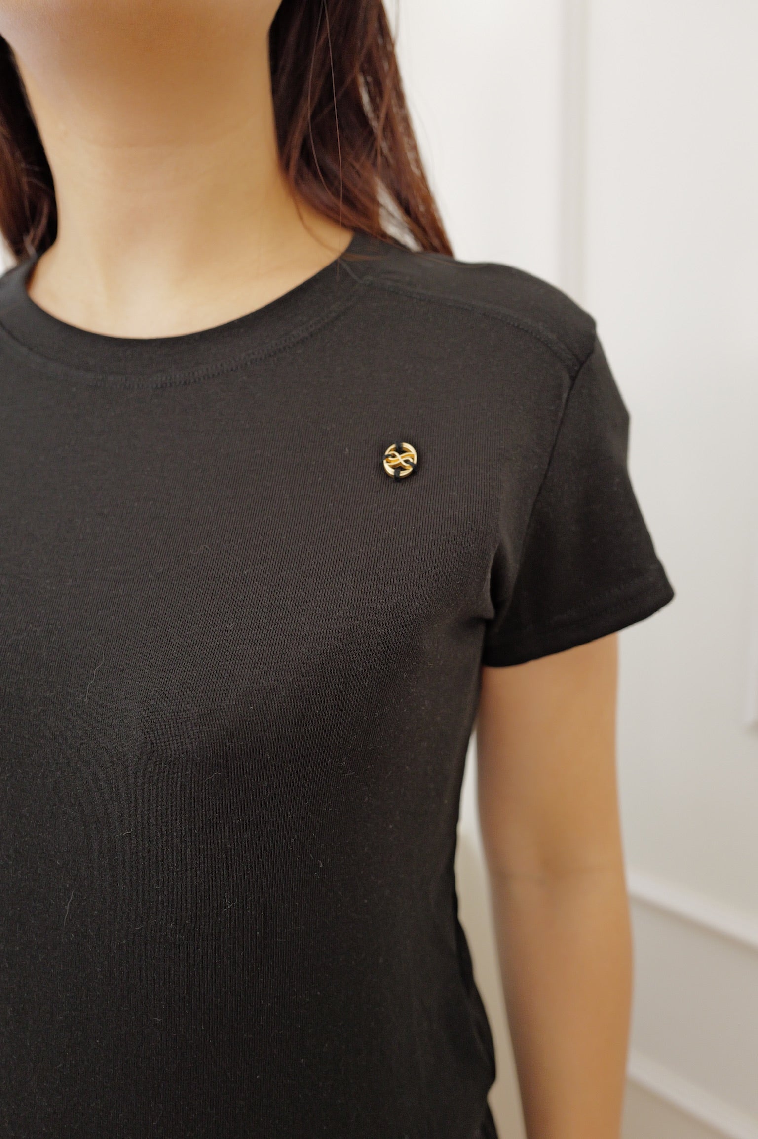 【LE ZANS BRAND COLLECTION】Minimalist solid color top [T0278]