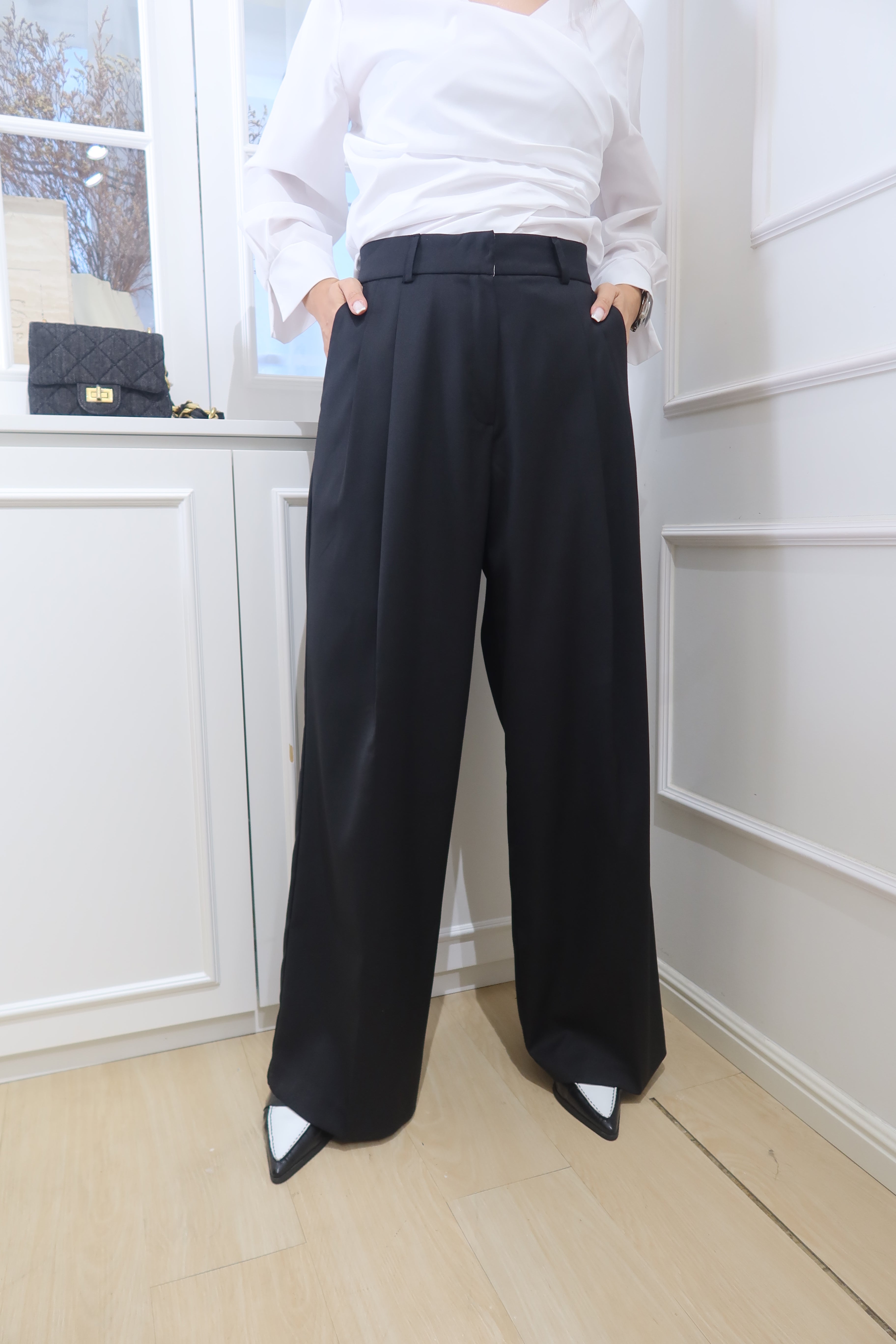 Sleek Drape Trousers [PT0073]