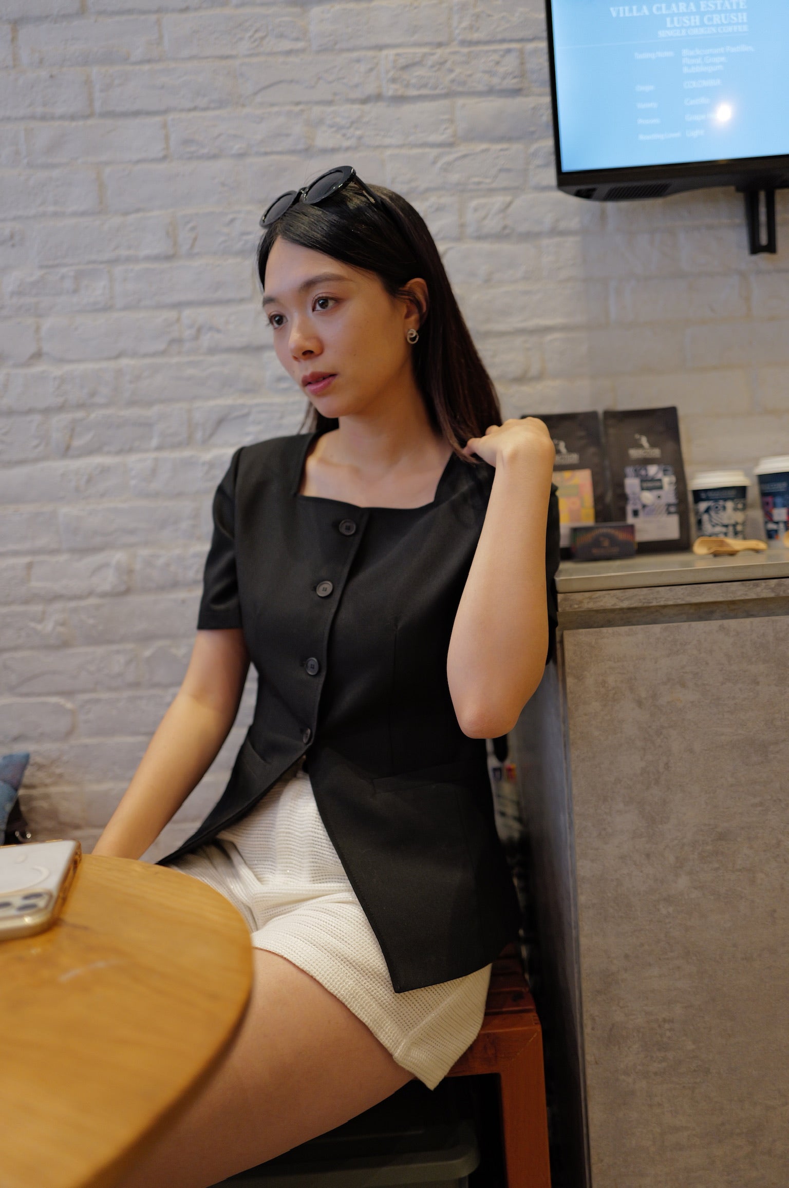 Tailored Short Blazer [J0137]