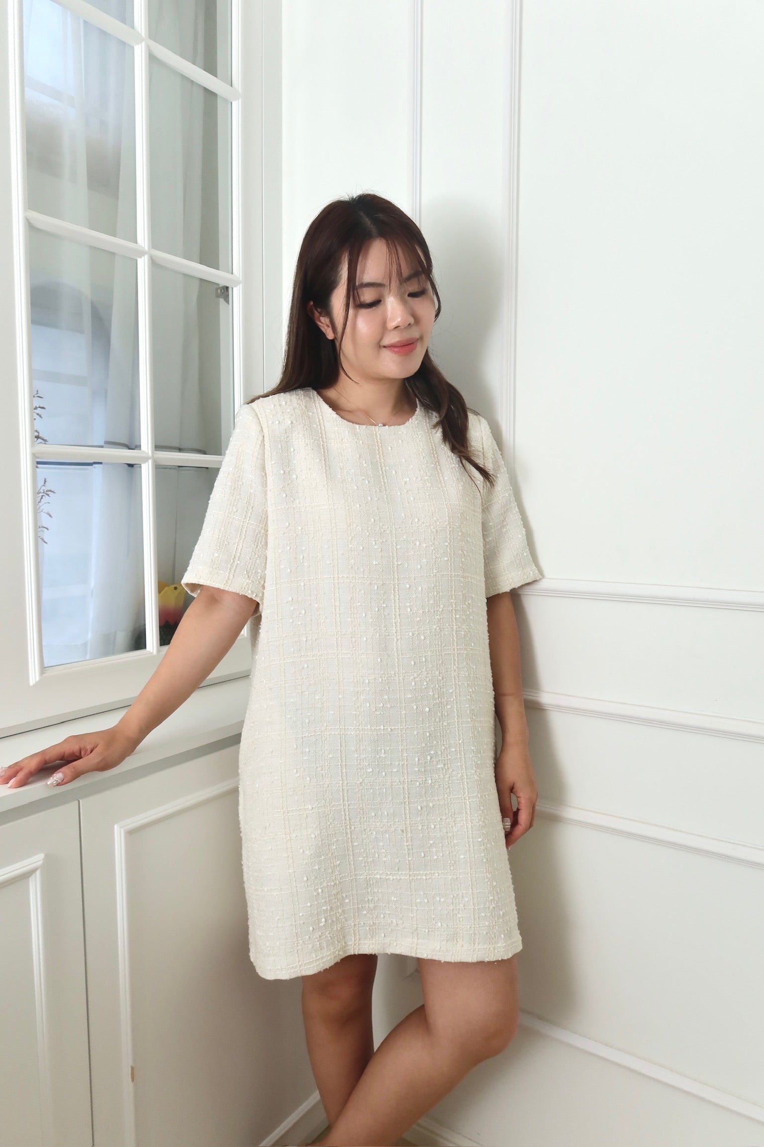 Graceful Knit Dress [OPS0144]