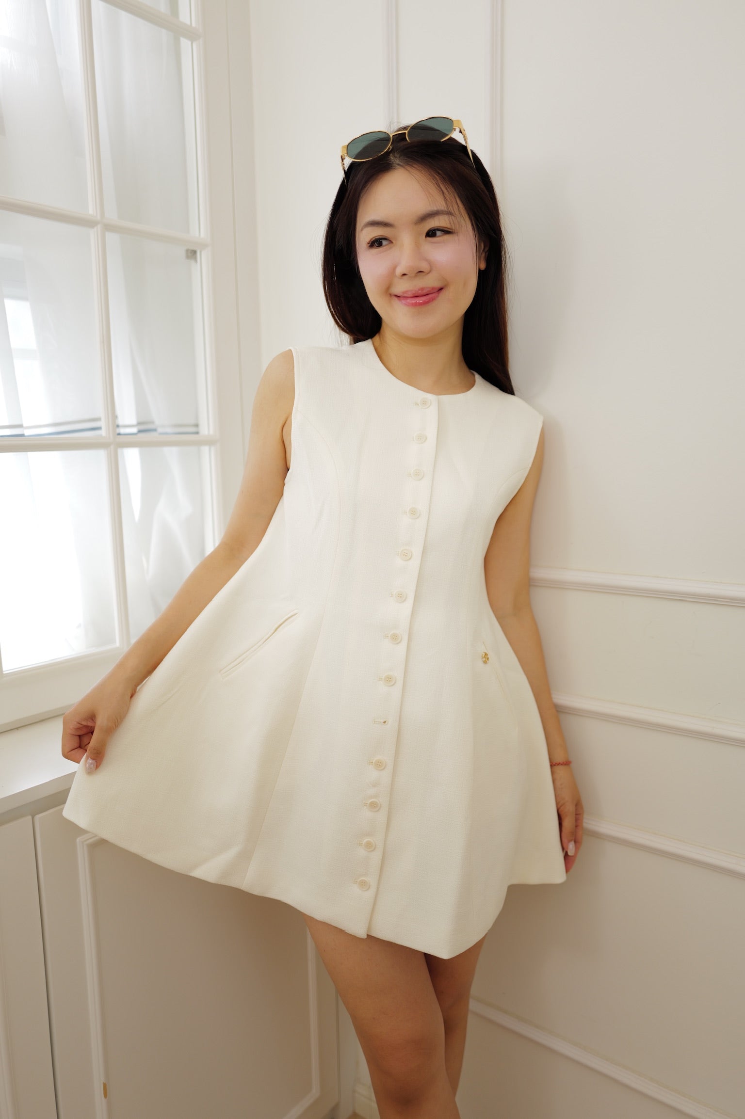 【LE ZANS BRAND COLLECTION】Luxury Minimalist Button-Up Vest [J0139]