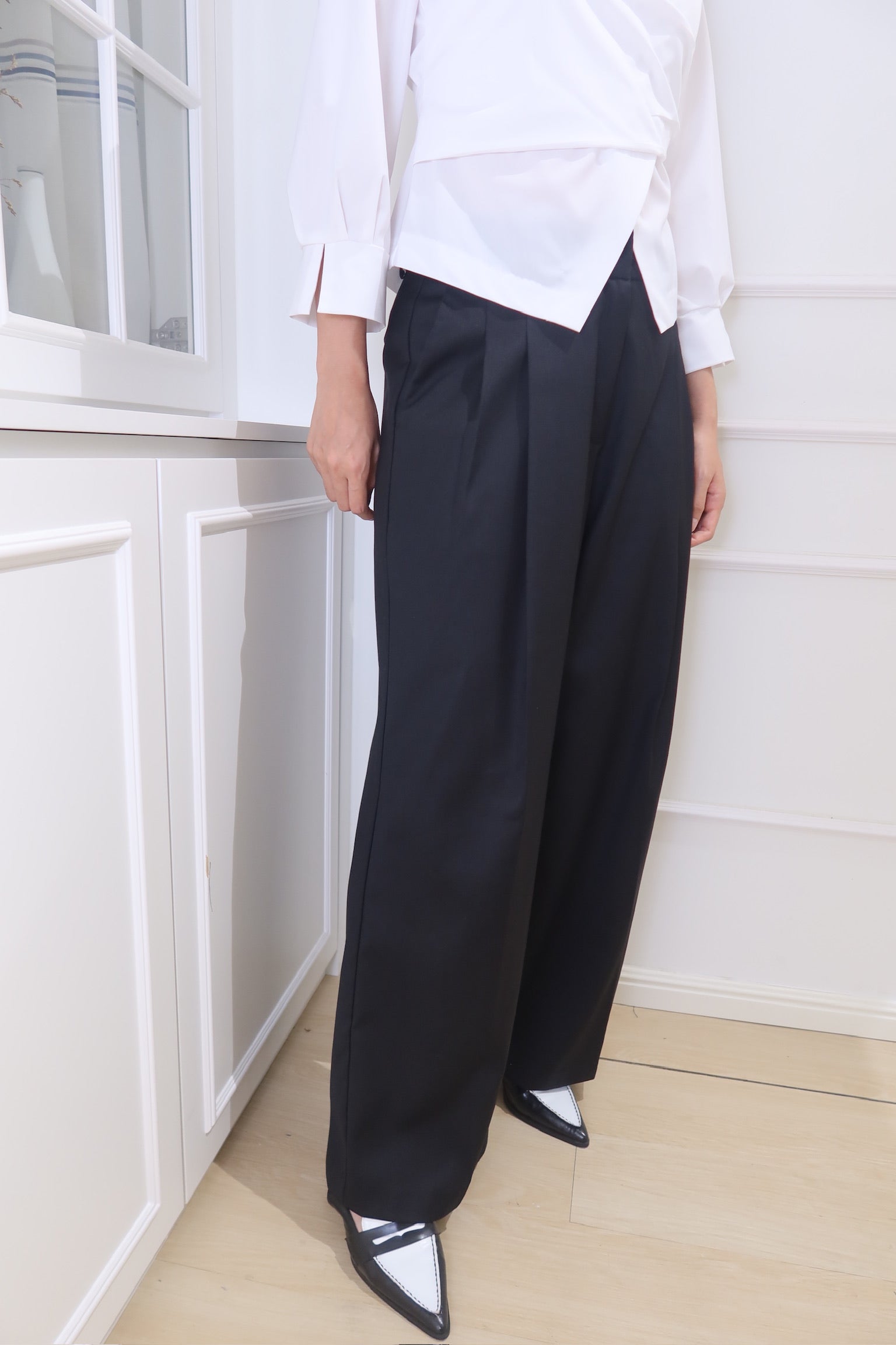 Sleek Drape Trousers [PT0073]