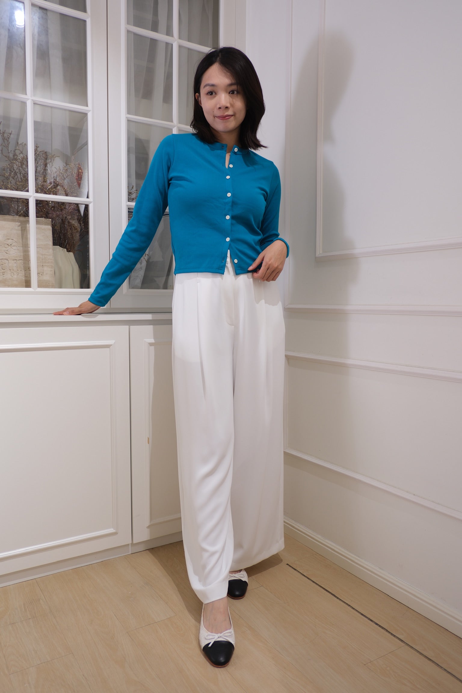 Parisian Style Knit Top [J0125]