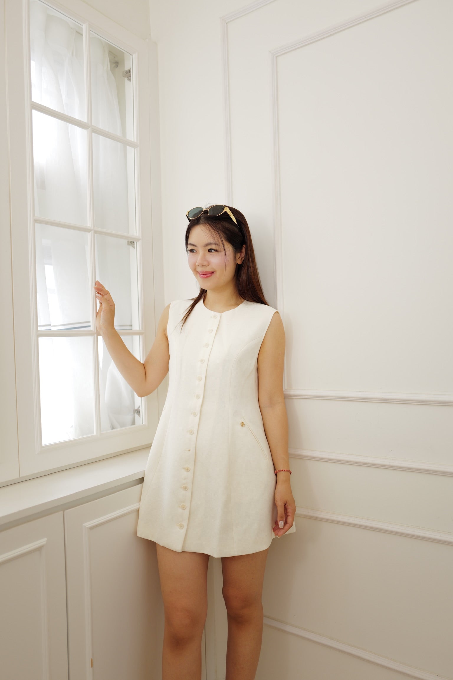 【LE ZANS BRAND COLLECTION】Luxury Minimalist Button-Up Vest [J0139]