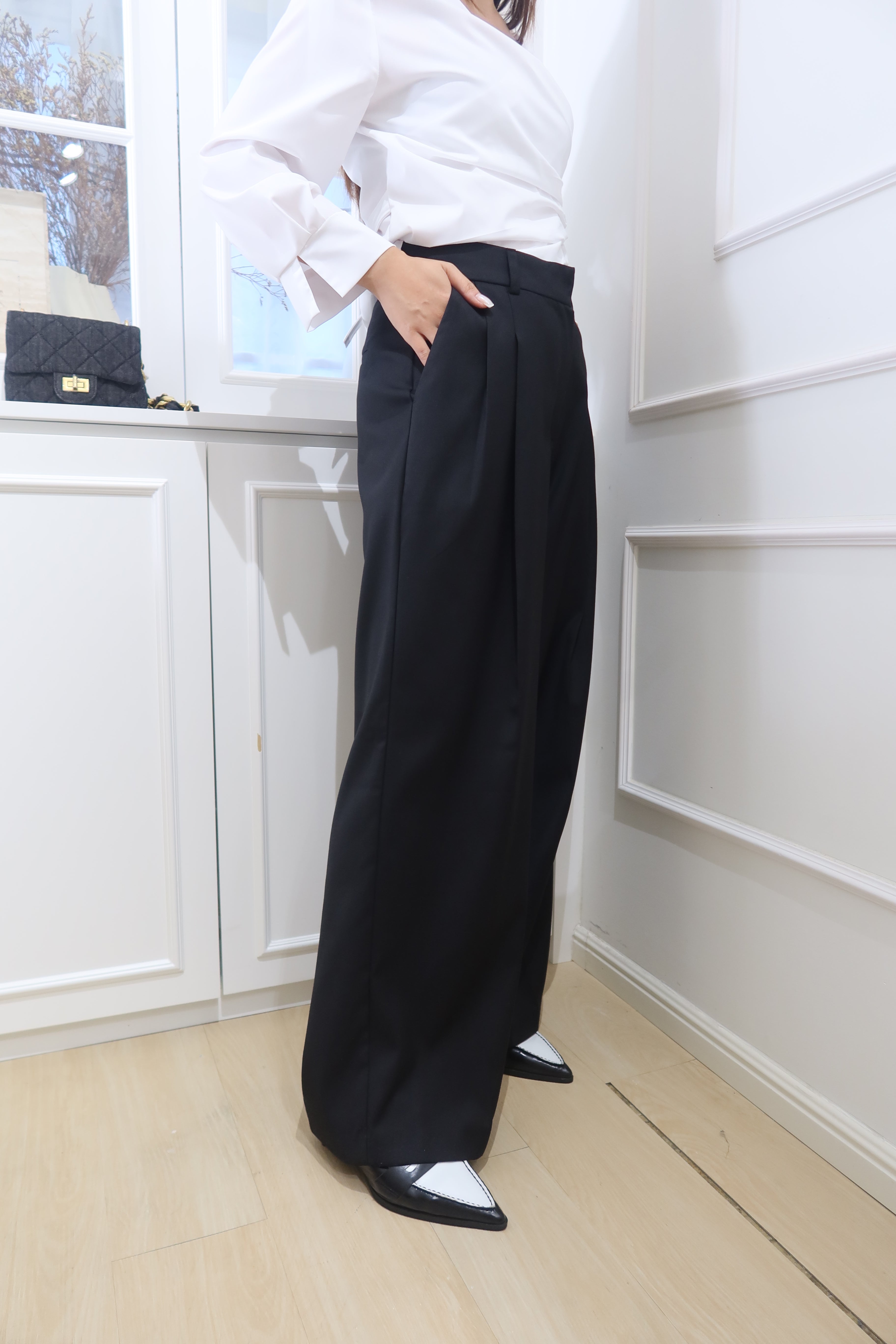 Sleek Drape Trousers [PT0073]